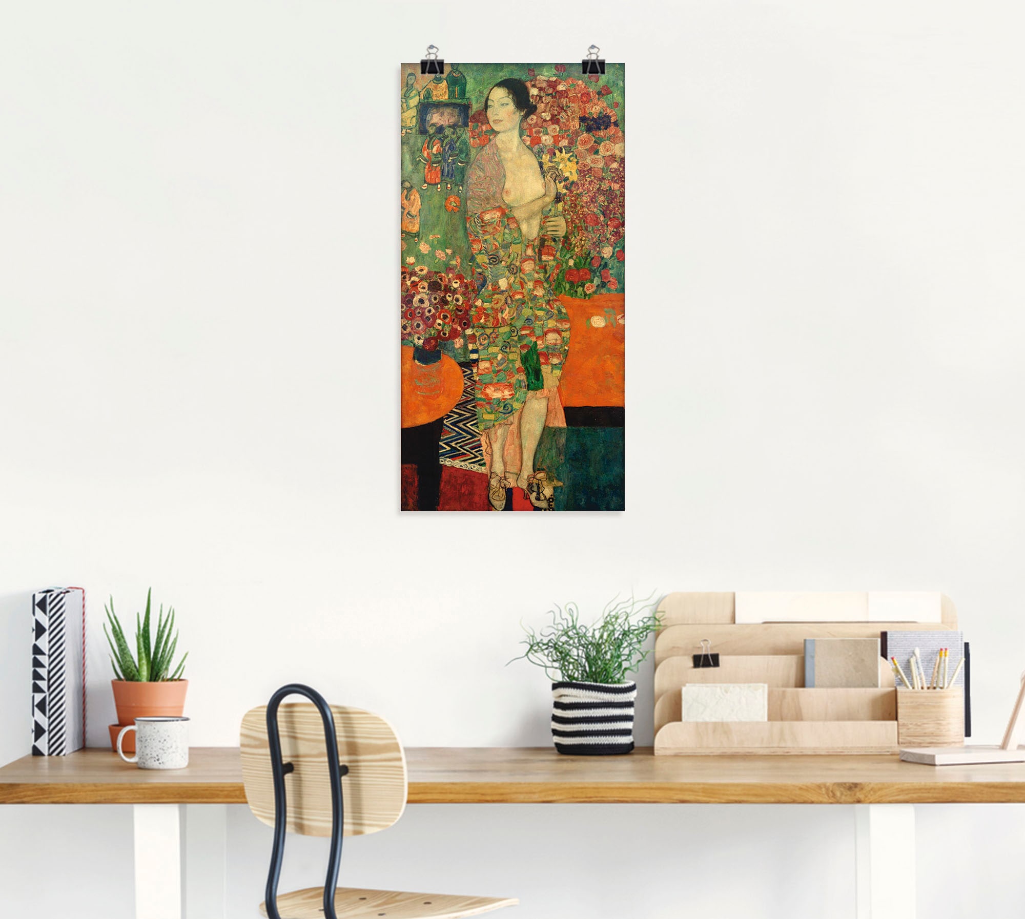 Artland Fresque murale »Die Tänzerin« 1 cuis tlg. als Leinwandbild, Poster in verschied. Grössen