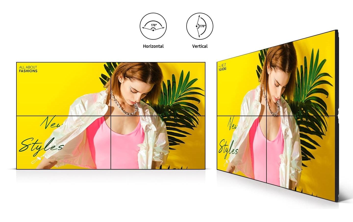 Samsung LCD-LED Fernseher »Videowall Display VM46B-U 4«, Full HD