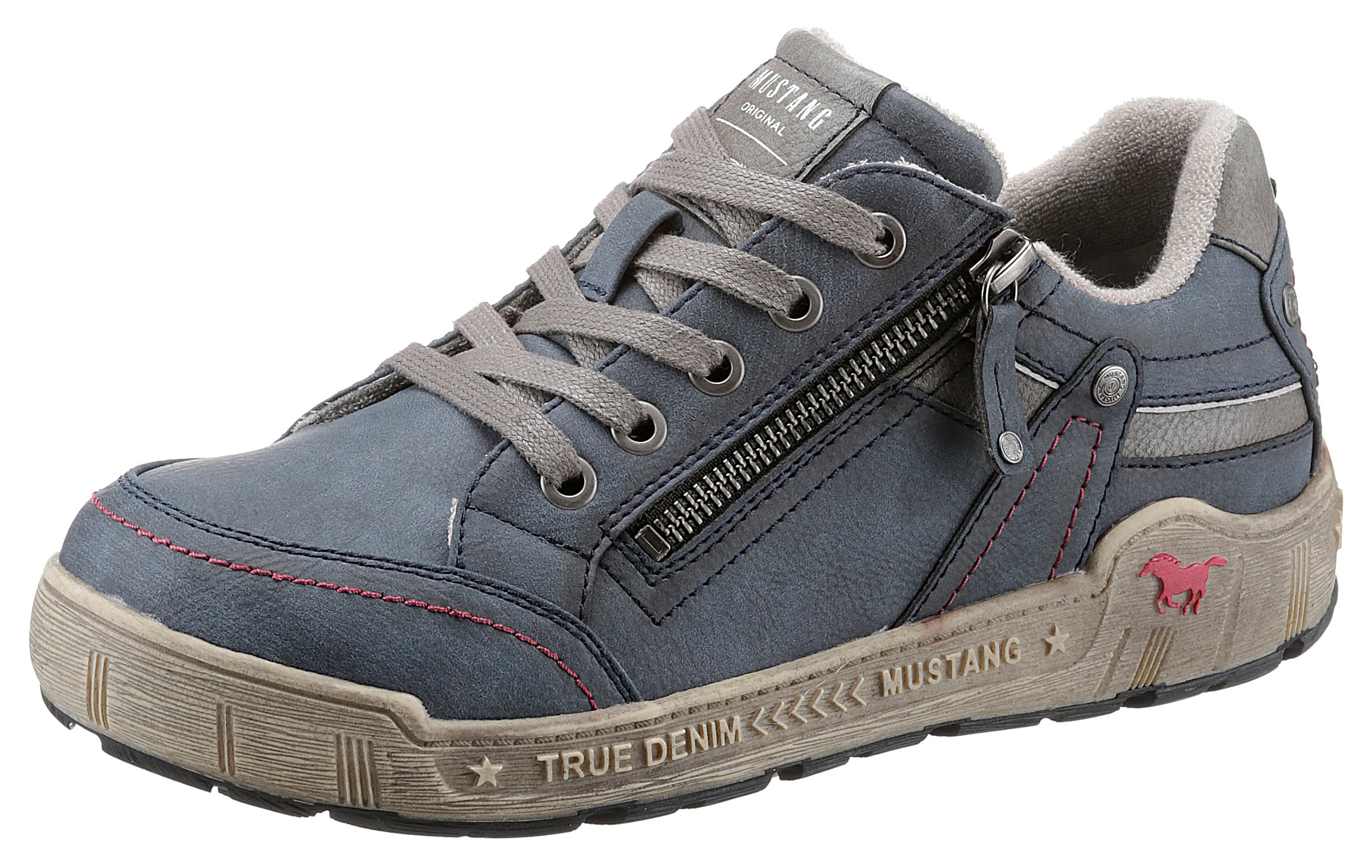 Image of Mustang Shoes Sneaker, mit Aussen-Reissverschluss, Schuhweite G (weit) bei Ackermann Versand Schweiz