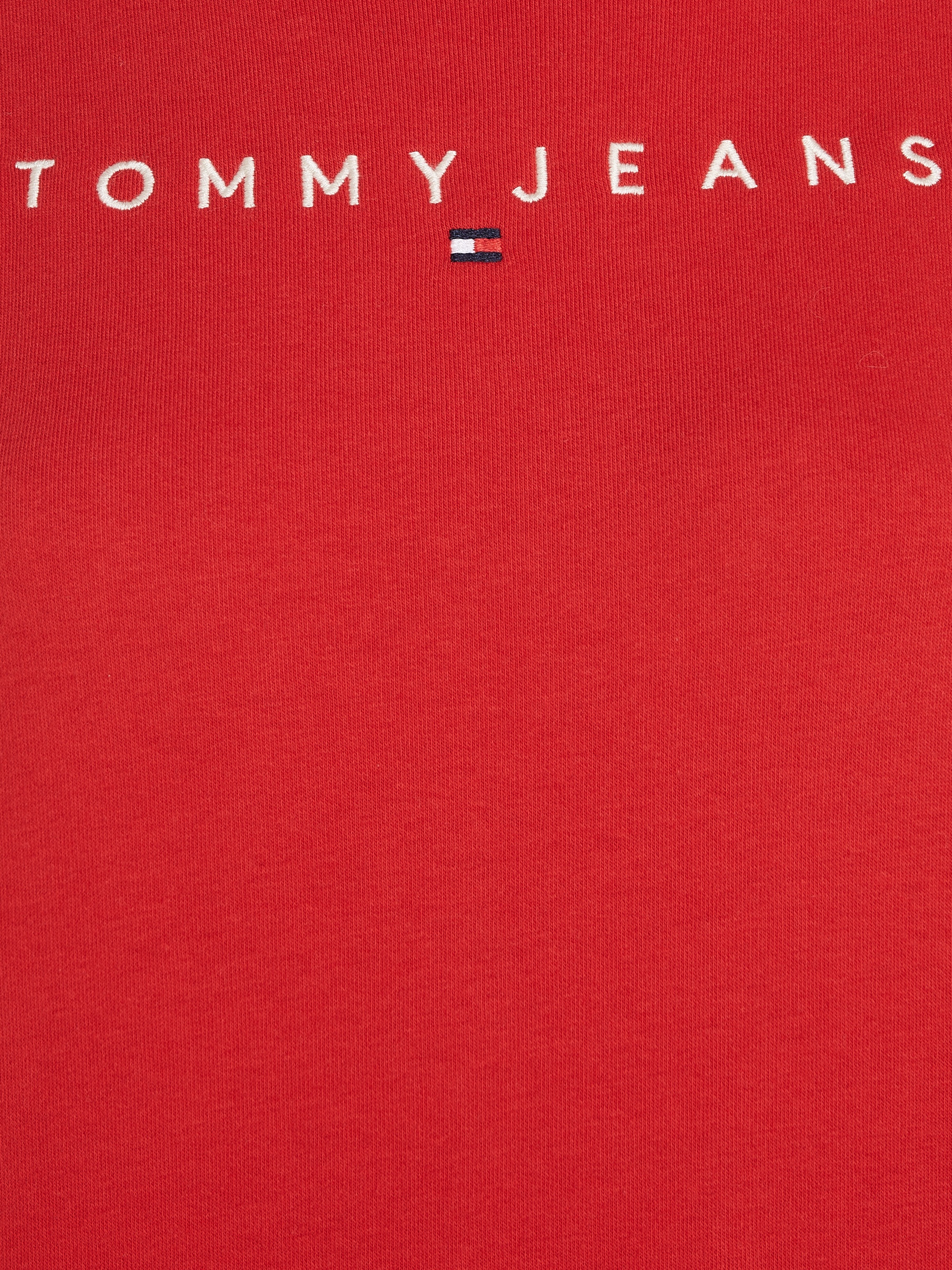 Tommy Jeans Curve Sweatshirt »TJW REG LINEAR CREW EXT«, in Grossen Grössen mit Logoschriftzug