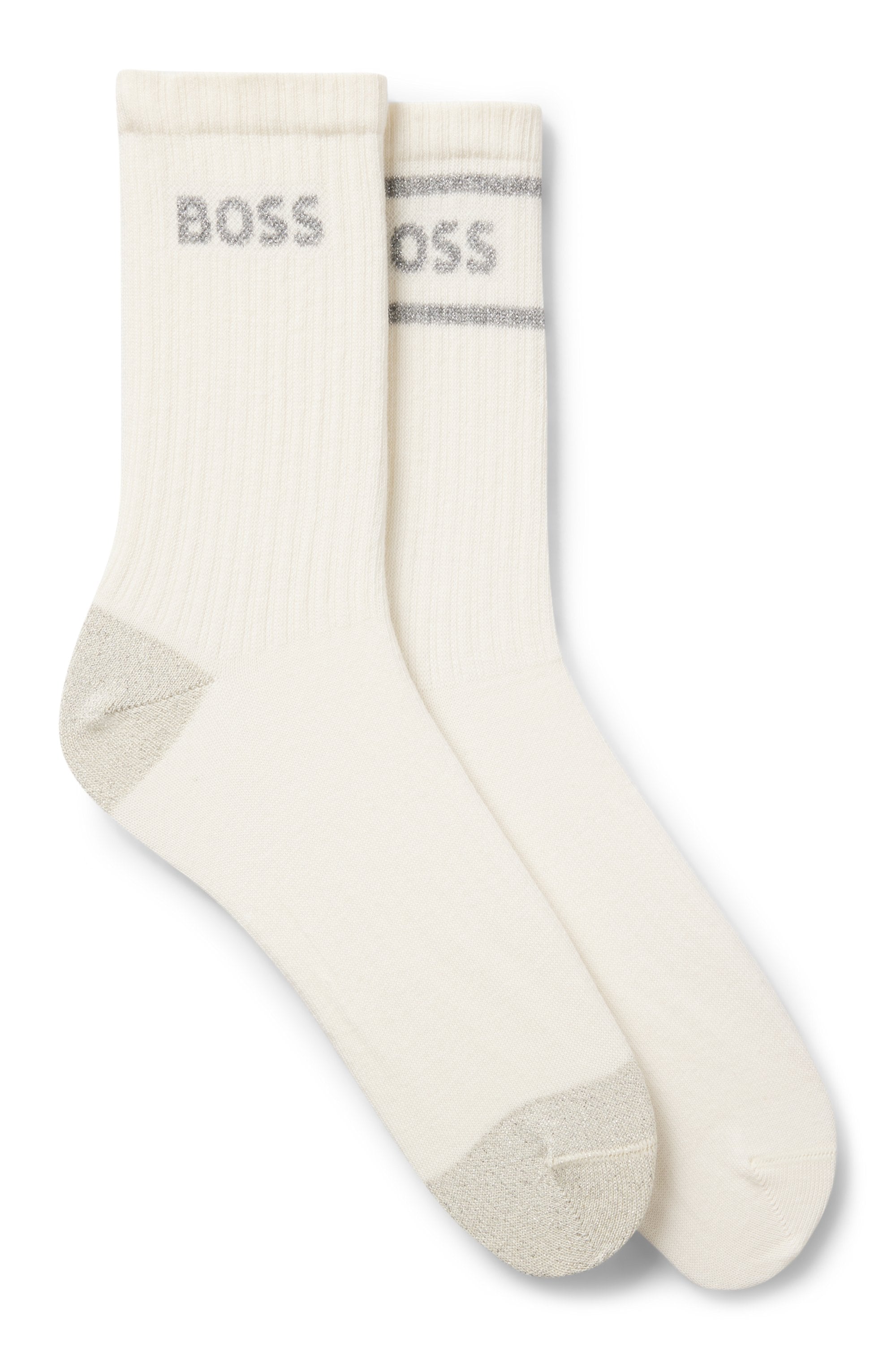 Image of BOSS Socken 2 Paar tlg. sportiv, mit dezentem Locke, Fersen- und Zehenpartie verstärkt