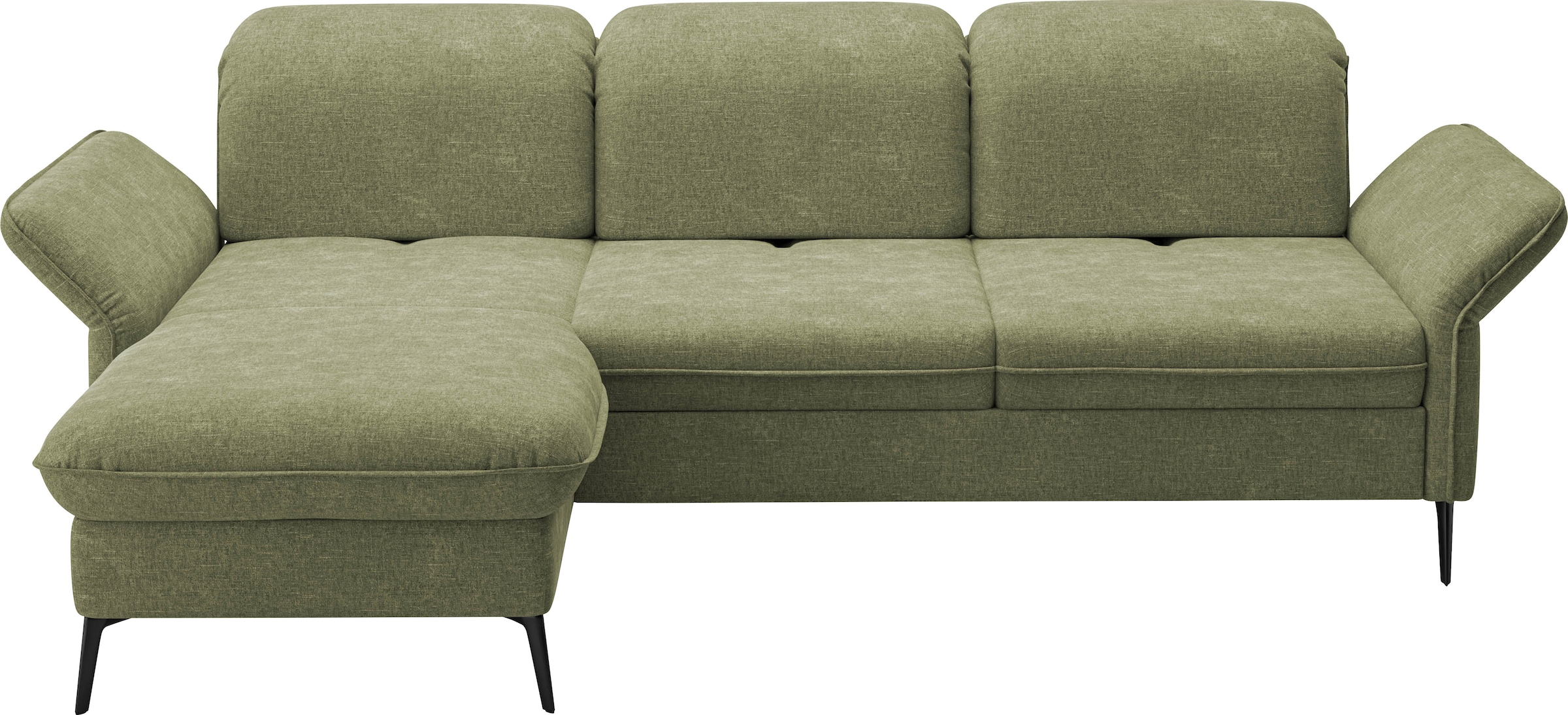 sit&more Ecksofa »Emely«, mit Sitztiefenverstellung optional mit Bettfunktion und Bettkasten
