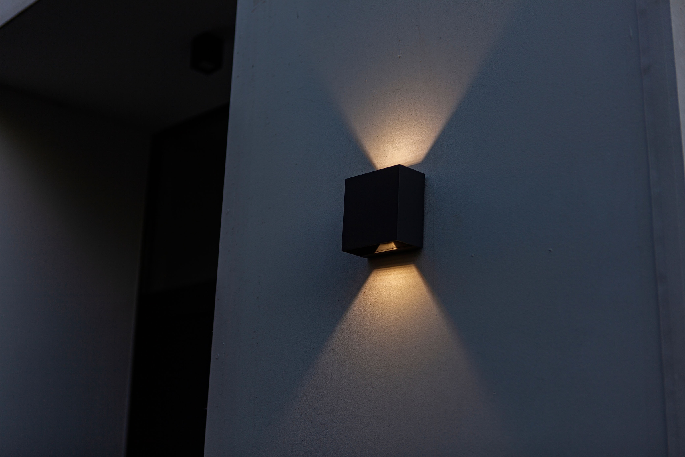 LUTEC LED Aussen-Wandleuchte »GEMINI«, Leuchtmittel LED-Modul | LED fest integriert