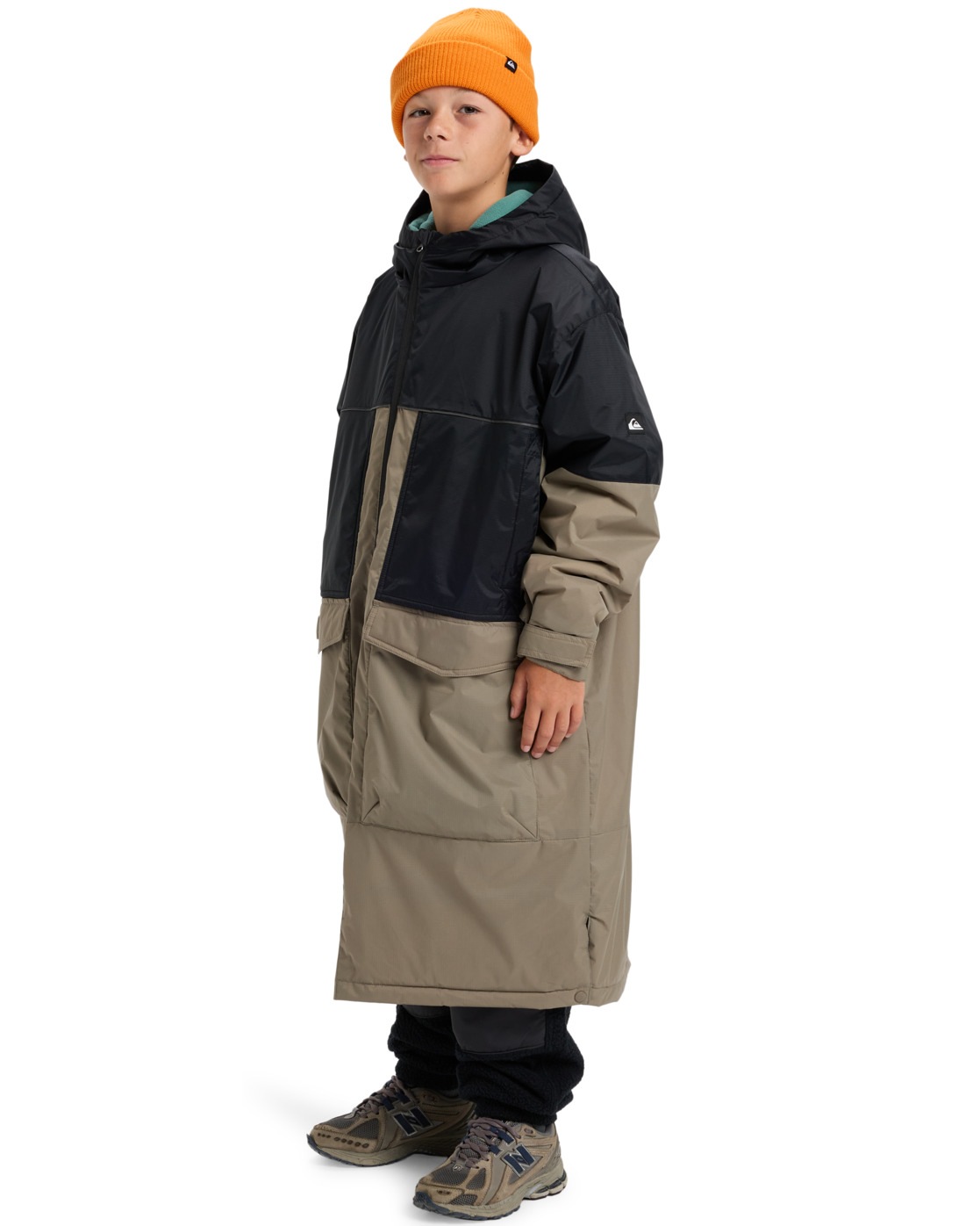 Quiksilver Fleeceponcho »Full Rig« mit Kapuze