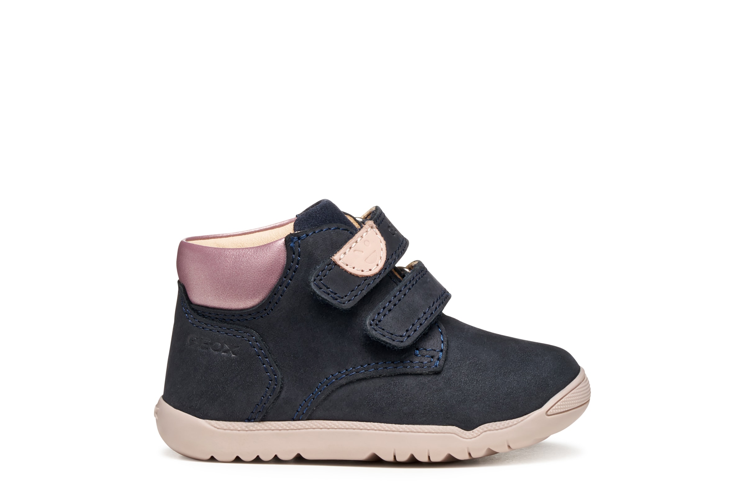 Geox Chaussures de marche »B MACCHIA GIRL«  chaussure bébé avec fermeture velcro, gabarit de taille à télécharger