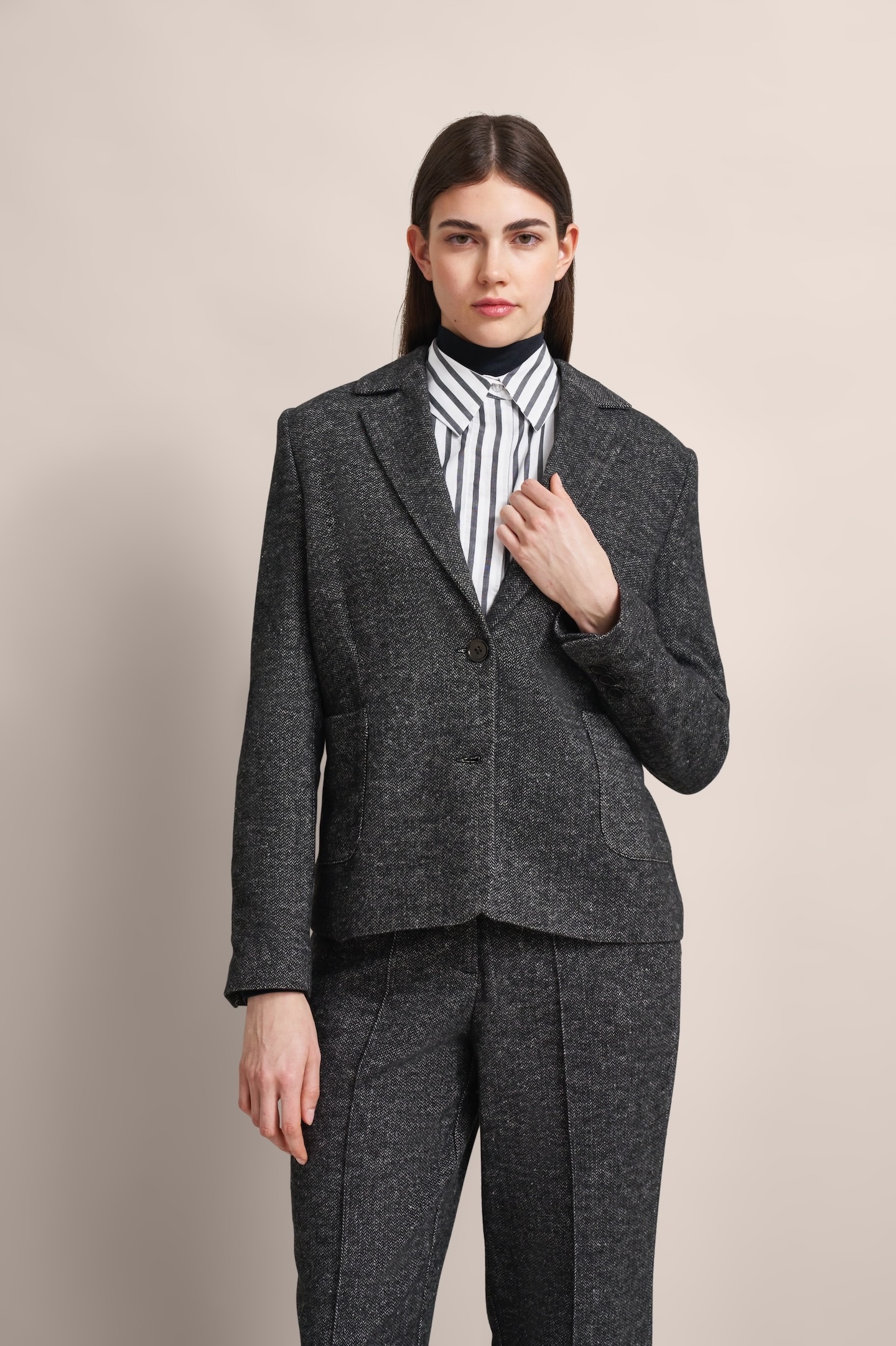 Image of bugatti Kurzblazer aus feinem Woll-Mix
