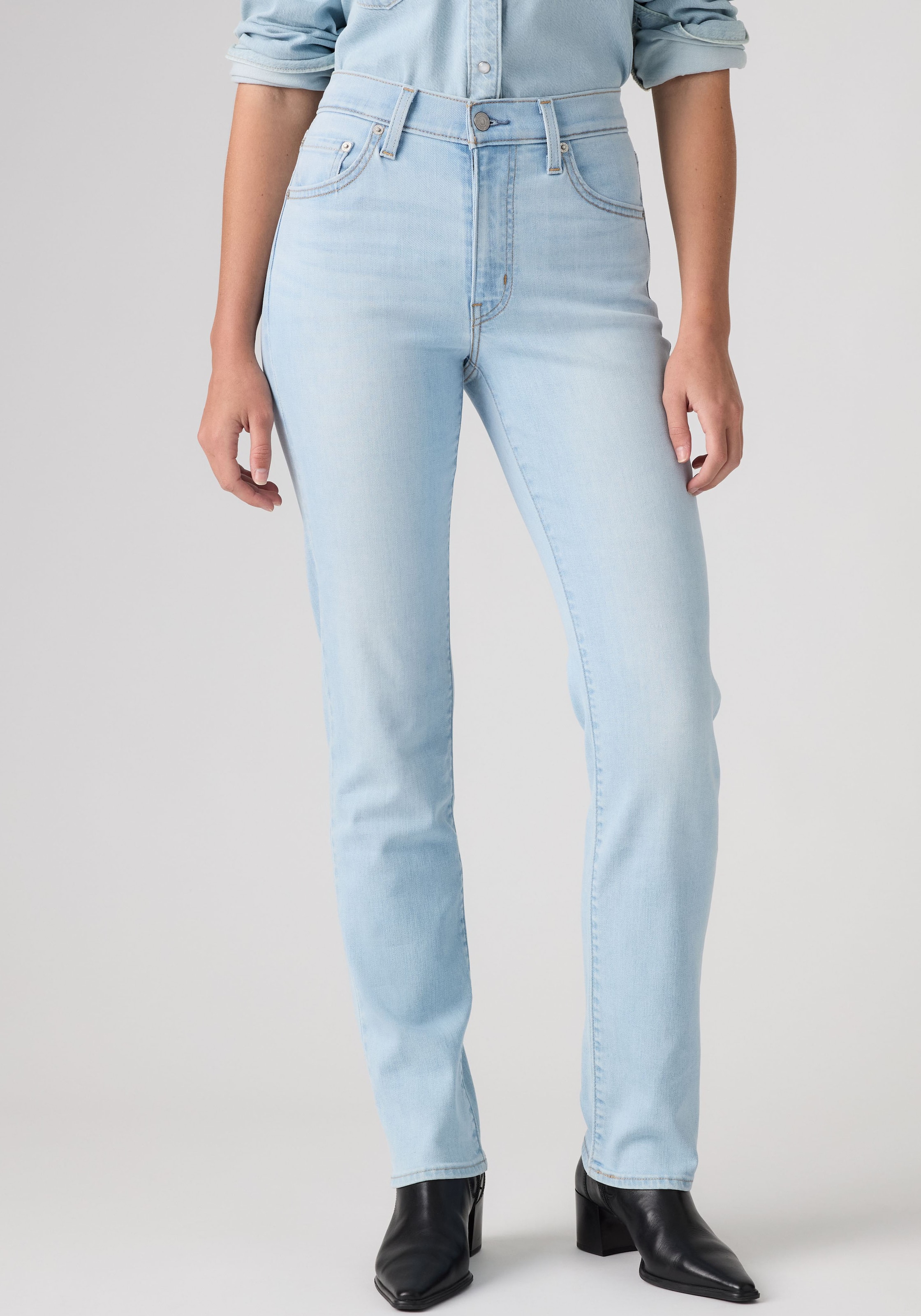 Image of Levis Slim-fit-Jeans "722 HIGH RISE SLIM" mit Lyocell und Stretch