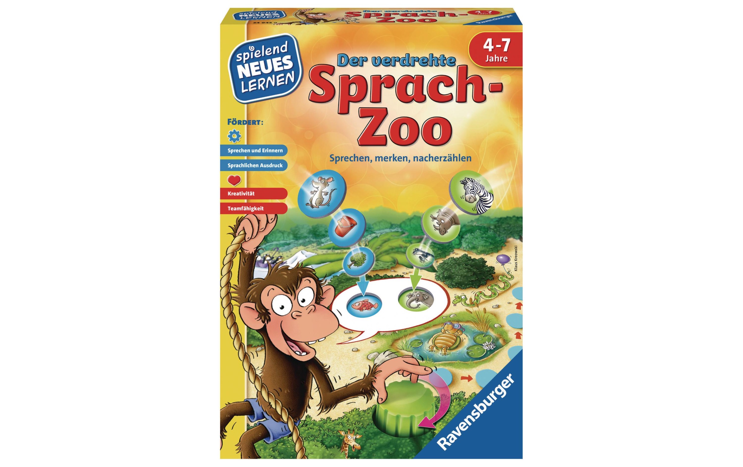 Image of Ravensburger Spiel »Der verdrehte Sprach-Zoo« bei Ackermann Versand Schweiz