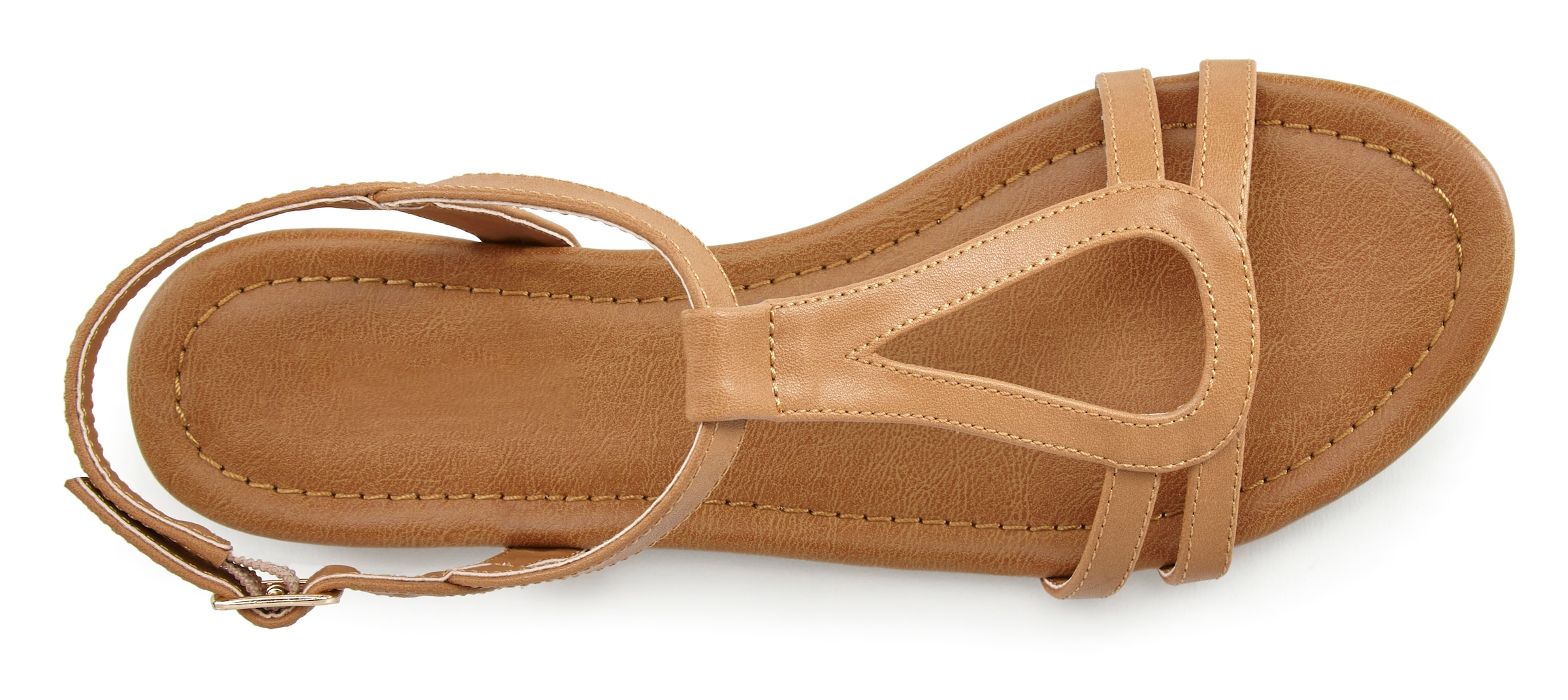 Vivance Sandale »Sommerschuh«, Sandalette, Sommerschuh mit raffinierten Riemchen VEGAN
