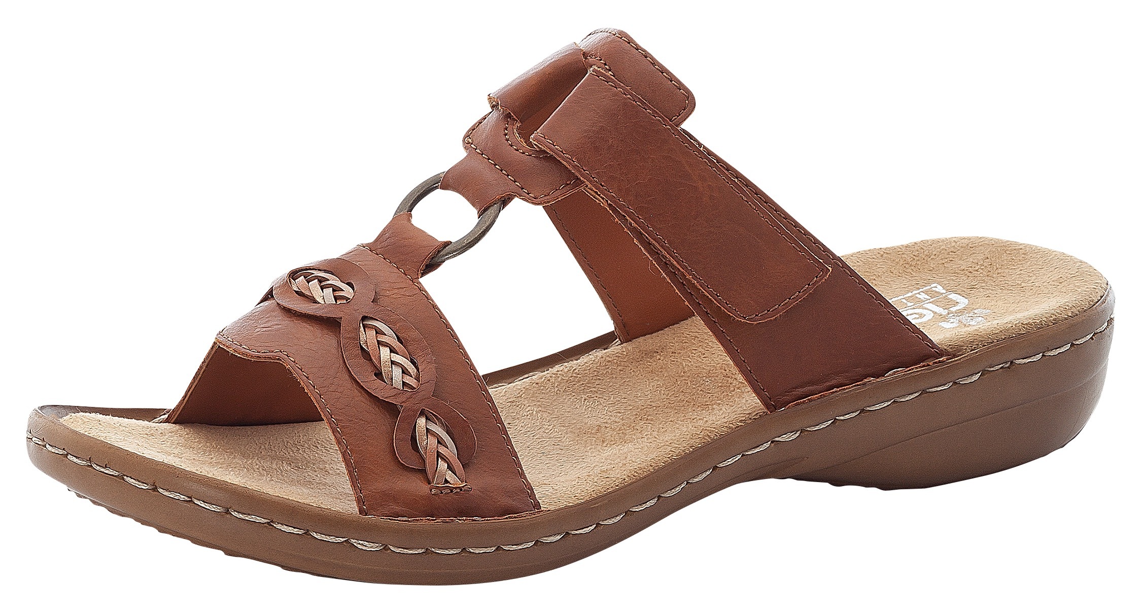 Image of Rieker Pantolette, mit Klettriemchen bei Ackermann Versand Schweiz