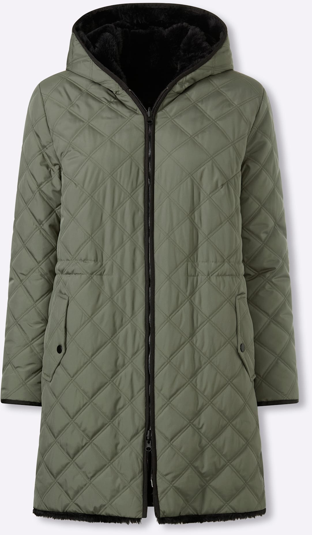 heine Veste réversible avec capuche