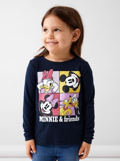 Sweatshirt »NMFJUJUN MINNIE LS TOP NOOS WDI«, mit Disneys Minnie Druck