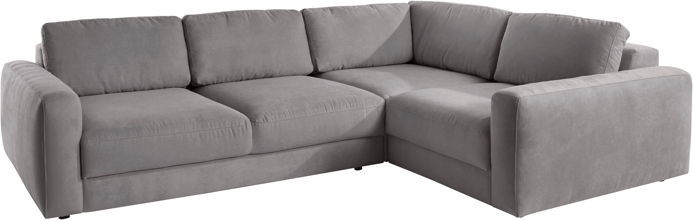 Home affaire Ecksofa »Bloomfield, Breite 304cm, Mega Polsterecke mit viel Platz, L-Form« extra tiefe Sitzfläche, wahlweise mit Sitztiefenverstellung