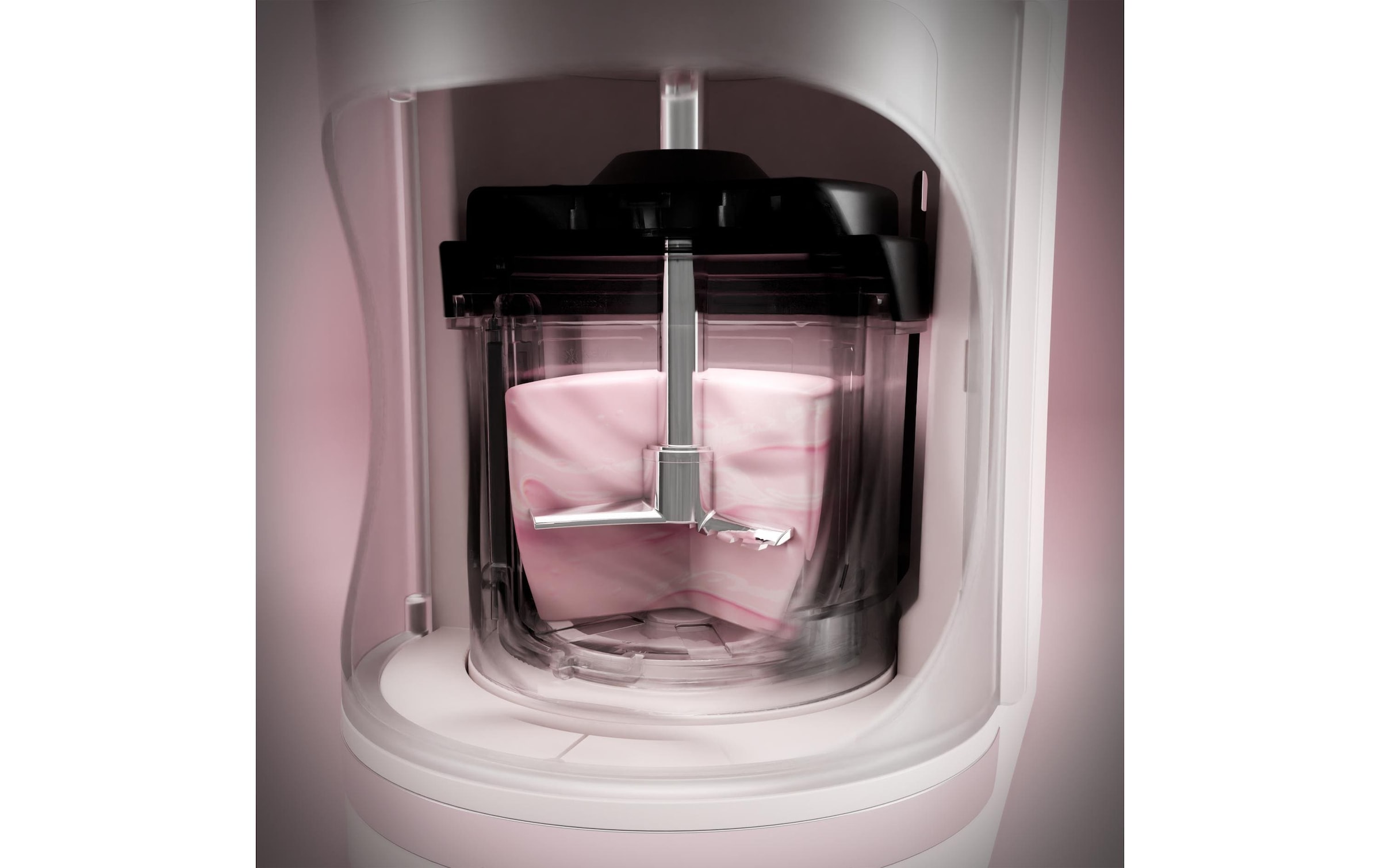 Tefal Eismaschine »Dolci« 1,4 l 600 W 10 Programme, automatisches Reinigungsprogramm, digitales Rezeptbuch