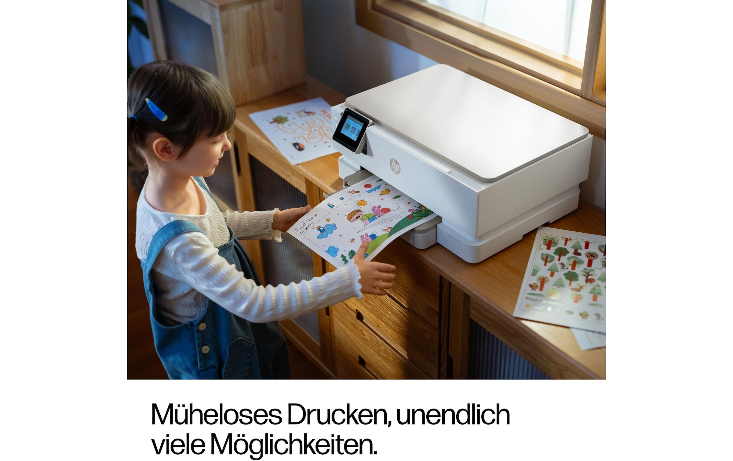 HP Multifunktionsdrucker »Envy Photo 7230 (B63JVB)« 6 Probemonate HP Instant Ink erhalten bis 31.07.2026