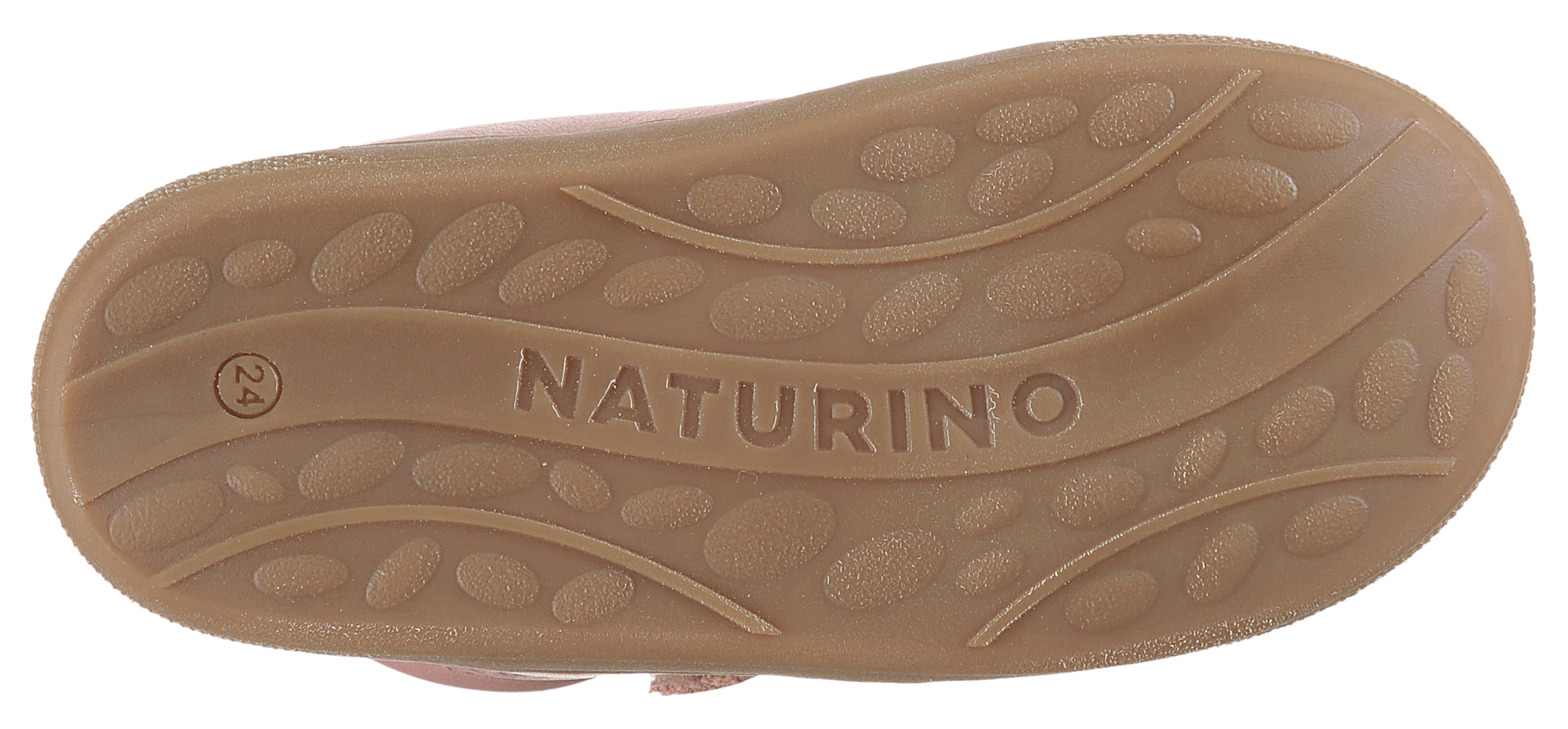Naturino Chaussures de marche »Cocoon Wide«  chaussure pieds nus, chaussure à scratch forme large, gabarit de taille à télécharger