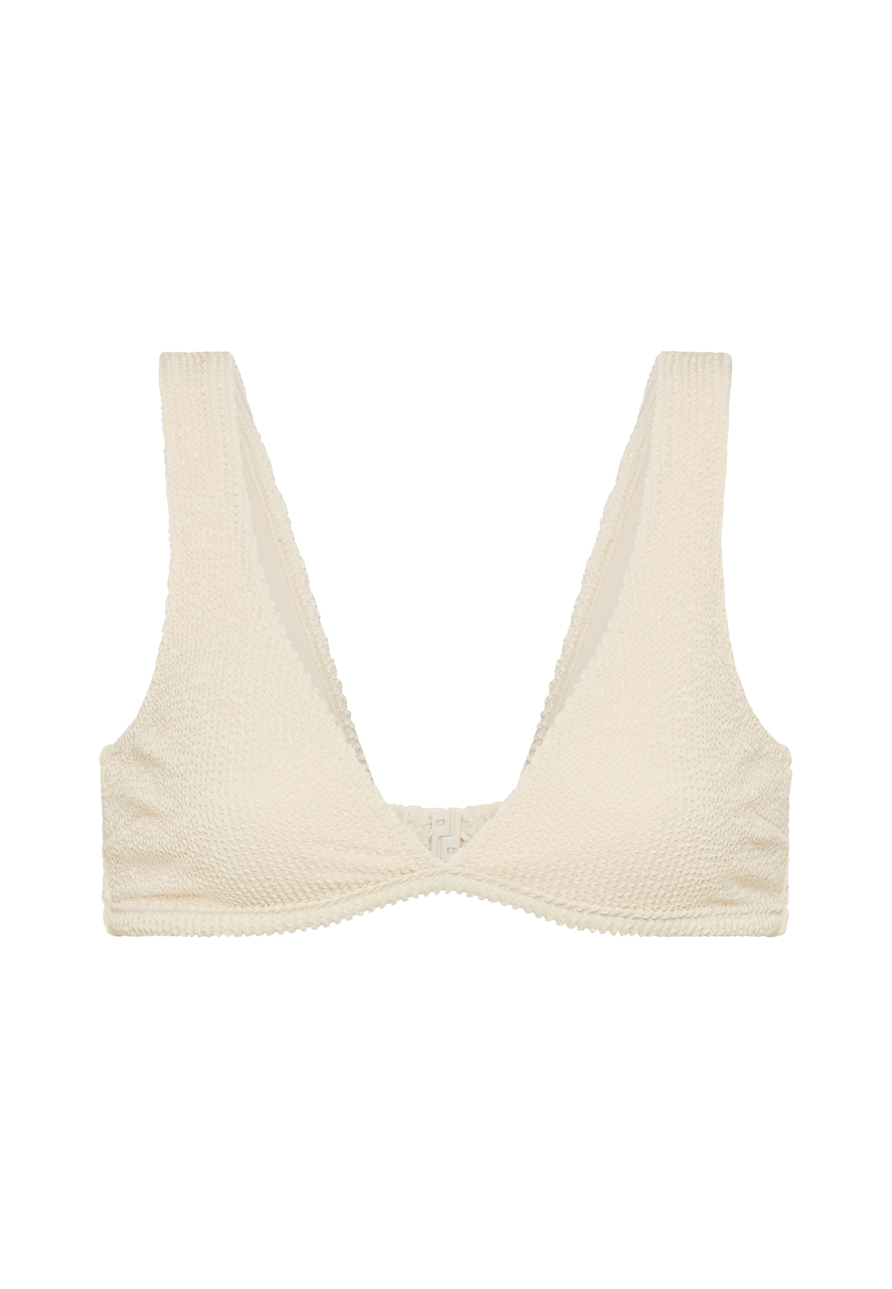 LSCN by LASCANA Top bikini triangle »Lou« aus trendiger Strukturware