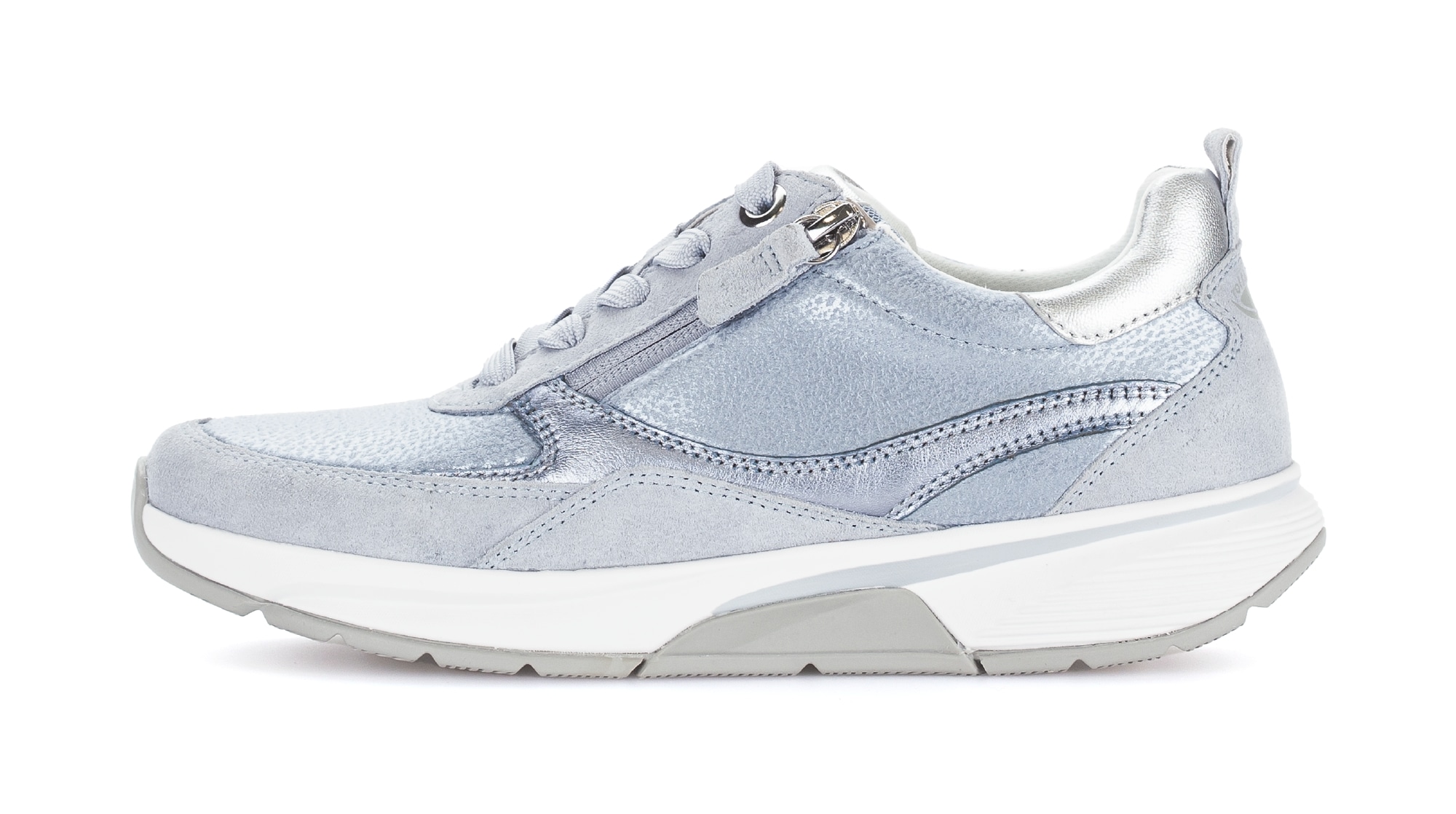 rollingsoft Plateausneaker  , Freizeitschuh, Halbschuh, Schnürschuh mit Kontrastbesatz, G-Weite