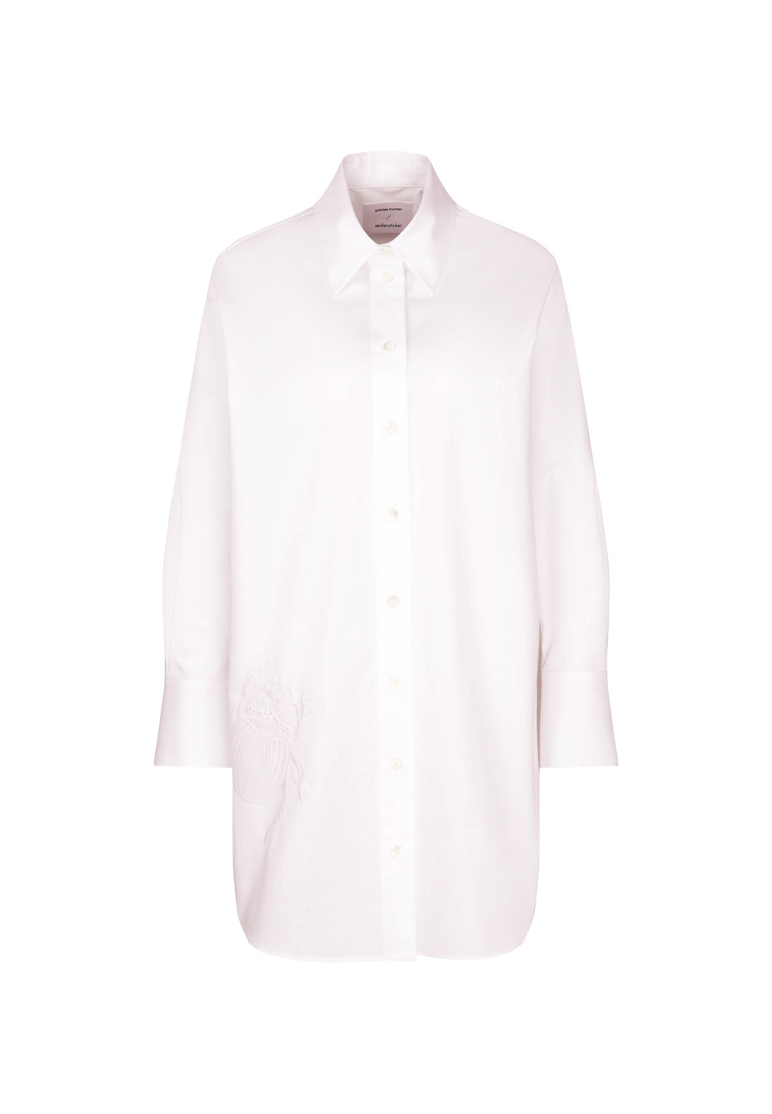 seidensticker Blouse chemise »Schwarze Rose« Langarm Kragen Uni