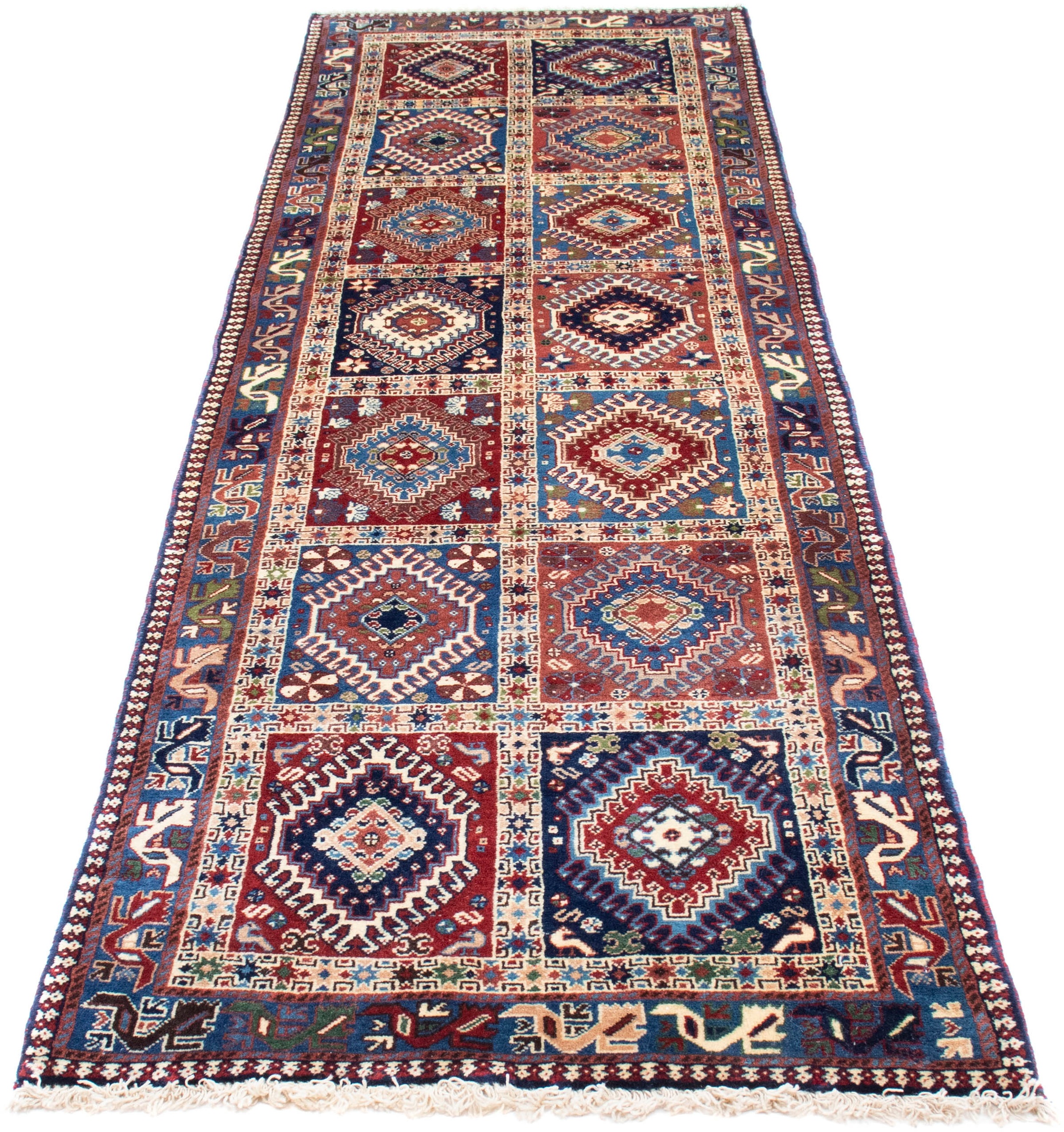 Image of morgenland Orientteppich »Perser - Nomadic - 285 x 79 cm - mehrfarbig«, rechteckig, 10 mm Höhe, Wohnzimmer, Handgeknüpft, Einzelstück mit Zertifikat bei Ackermann Versand Schweiz