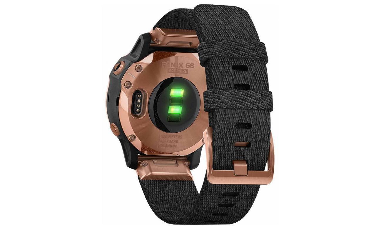 Garmin Smartwatch »Fenix 6S Sapphire Schwarz/Bronzefarben«