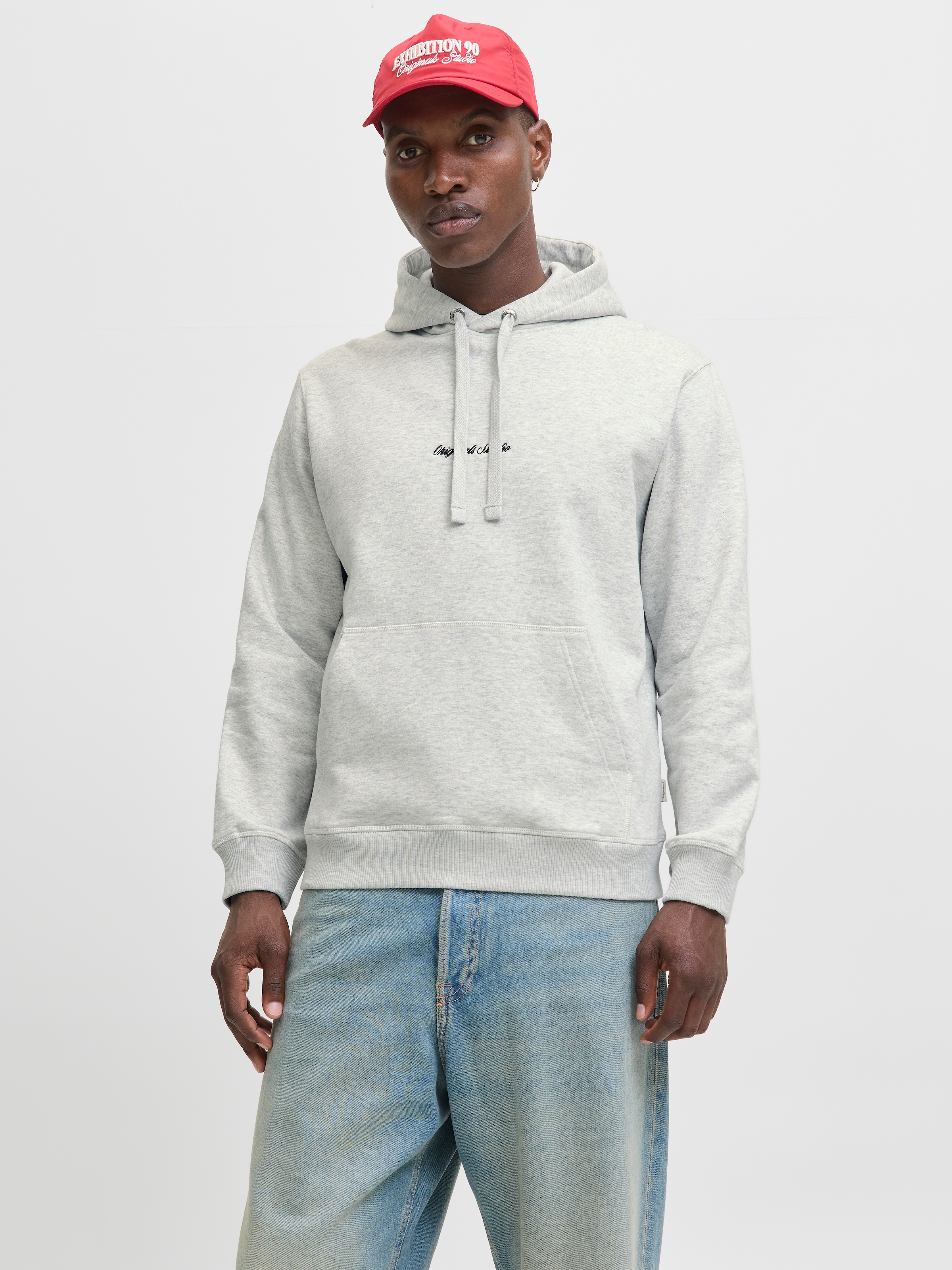 Jack & Jones Kapuzensweatshirt »JORNORREBRO EMB SWEAT HOOD NOOS«, mit Logo Print
