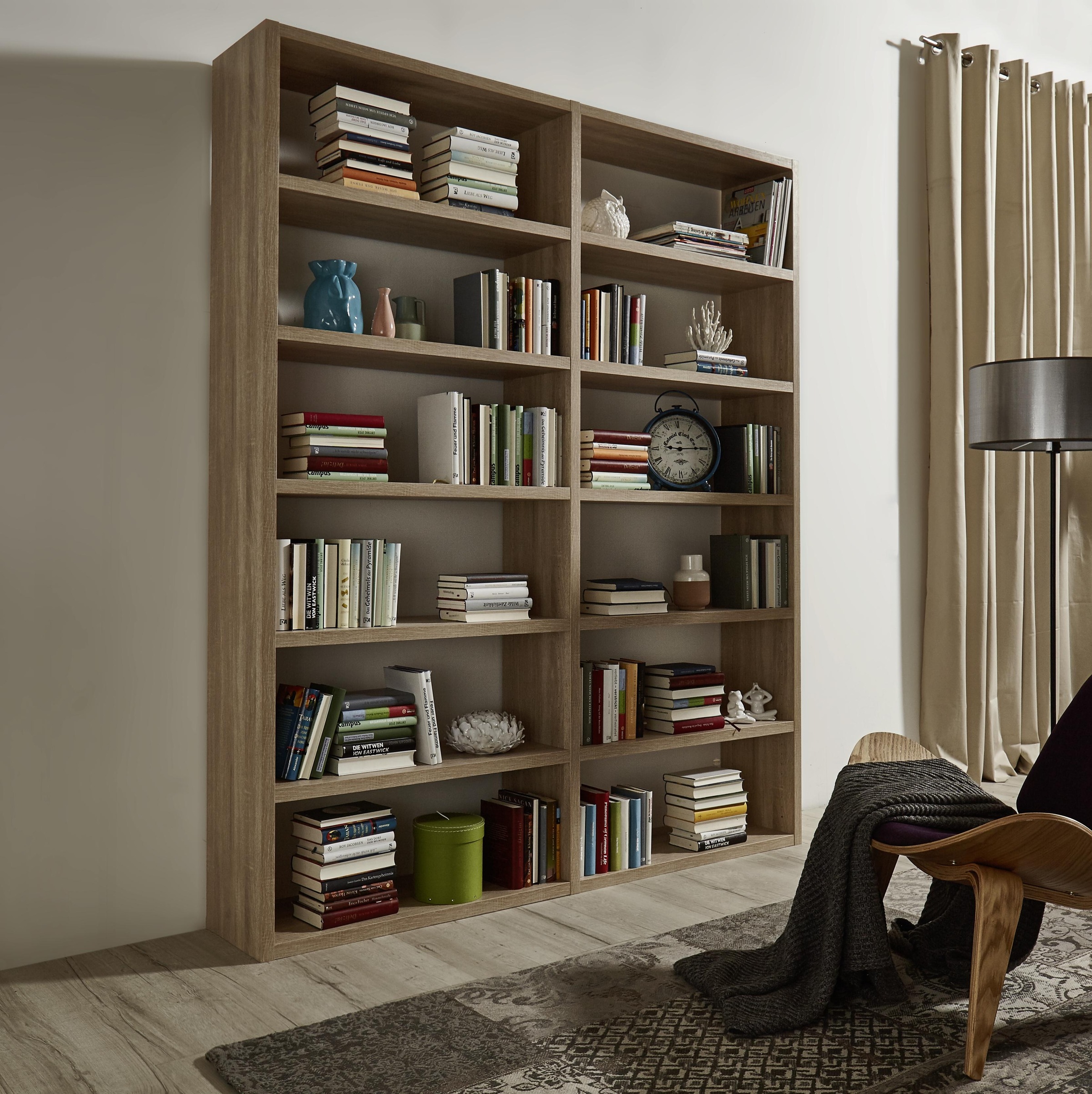 Image of fif möbel Raumteilerregal »Toro«, 12 Fächer, Breite 185 cm bei Ackermann Versand Schweiz