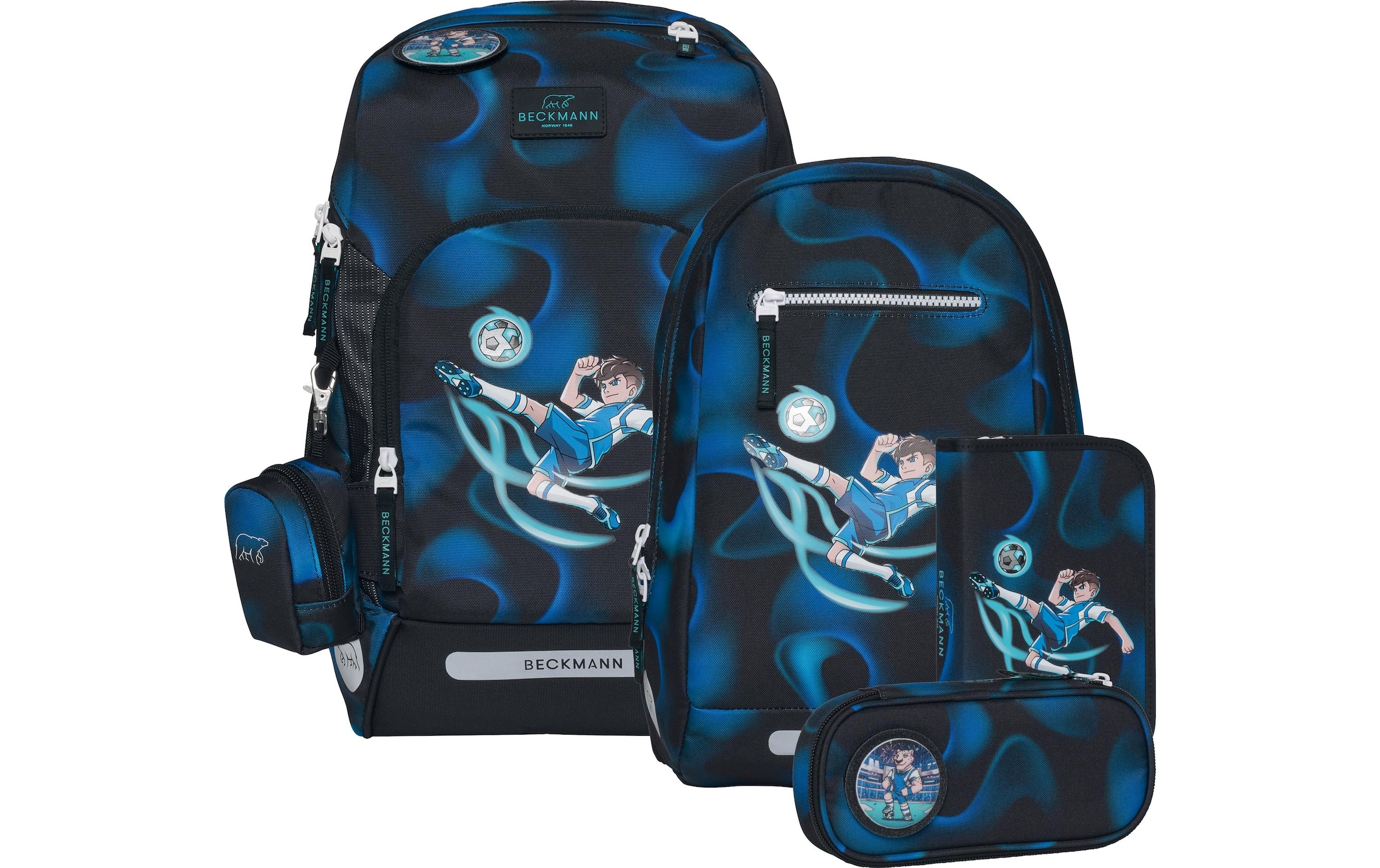 Beckmann Schulrucksack »Beckmann Schulrucksack-Set Active Air Flx«