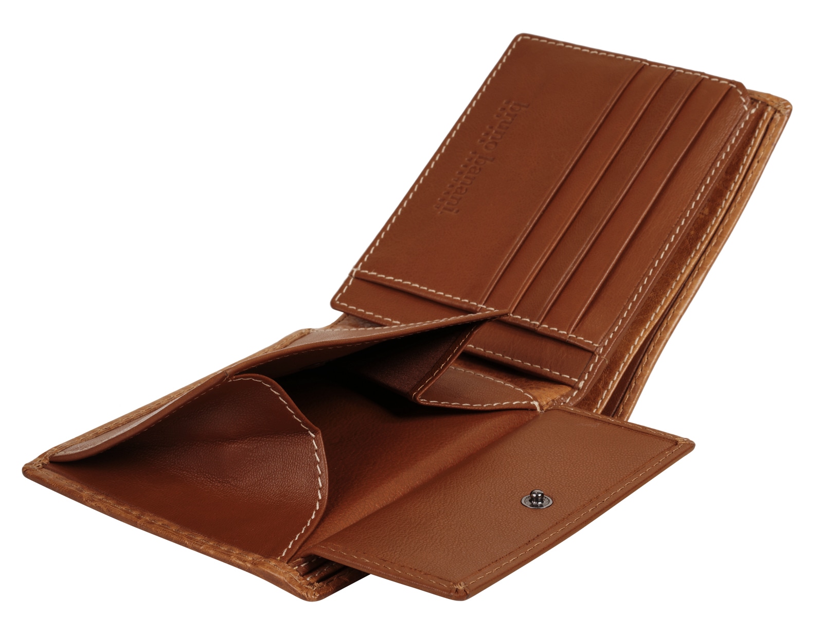 Bruno Banani Geldbörse »BRUNO BANANI Herren echt Leder« echt Leder