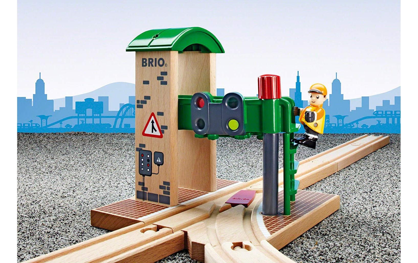 BRIO® Spielzeugeisenbahn-Gebäude »BRIO® WORLD Signal Station«