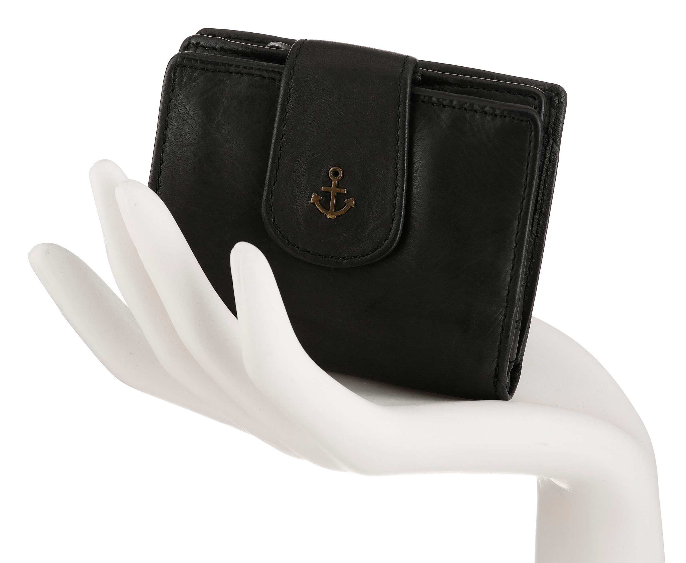 HARBOUR 2nd Porte-monnaie »Stella« Unisex Portemonnaie, Geldbeutel mit Logoaufnäher