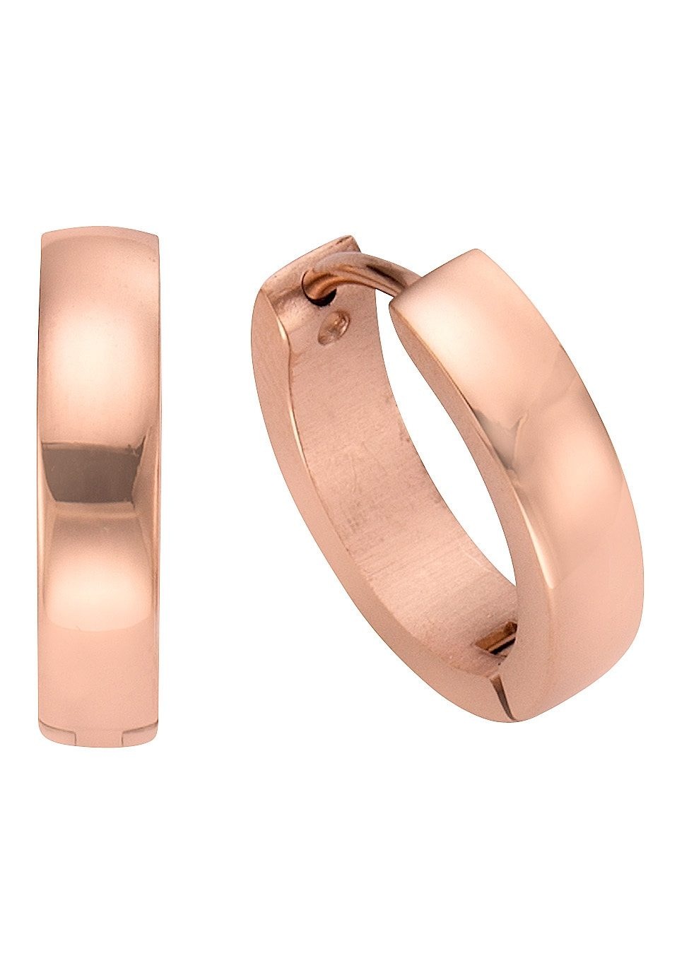 Image of Firetti Paar Creolen »klassisch, roségoldfarben« bei Ackermann Versand Schweiz