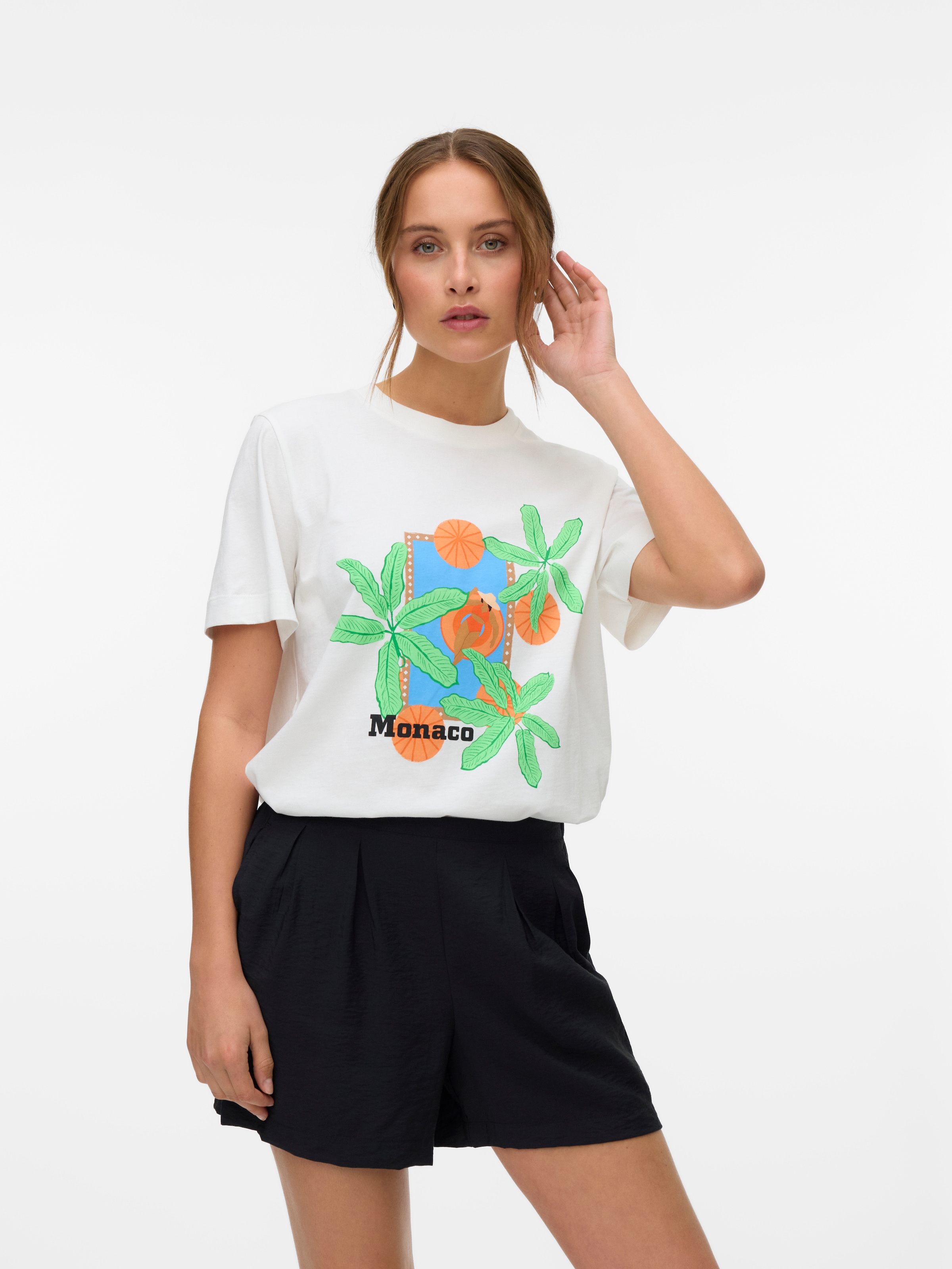 Image of Vero Moda Kurzarmshirt "VMBETA METTE SS TOP BOX JRS GA"