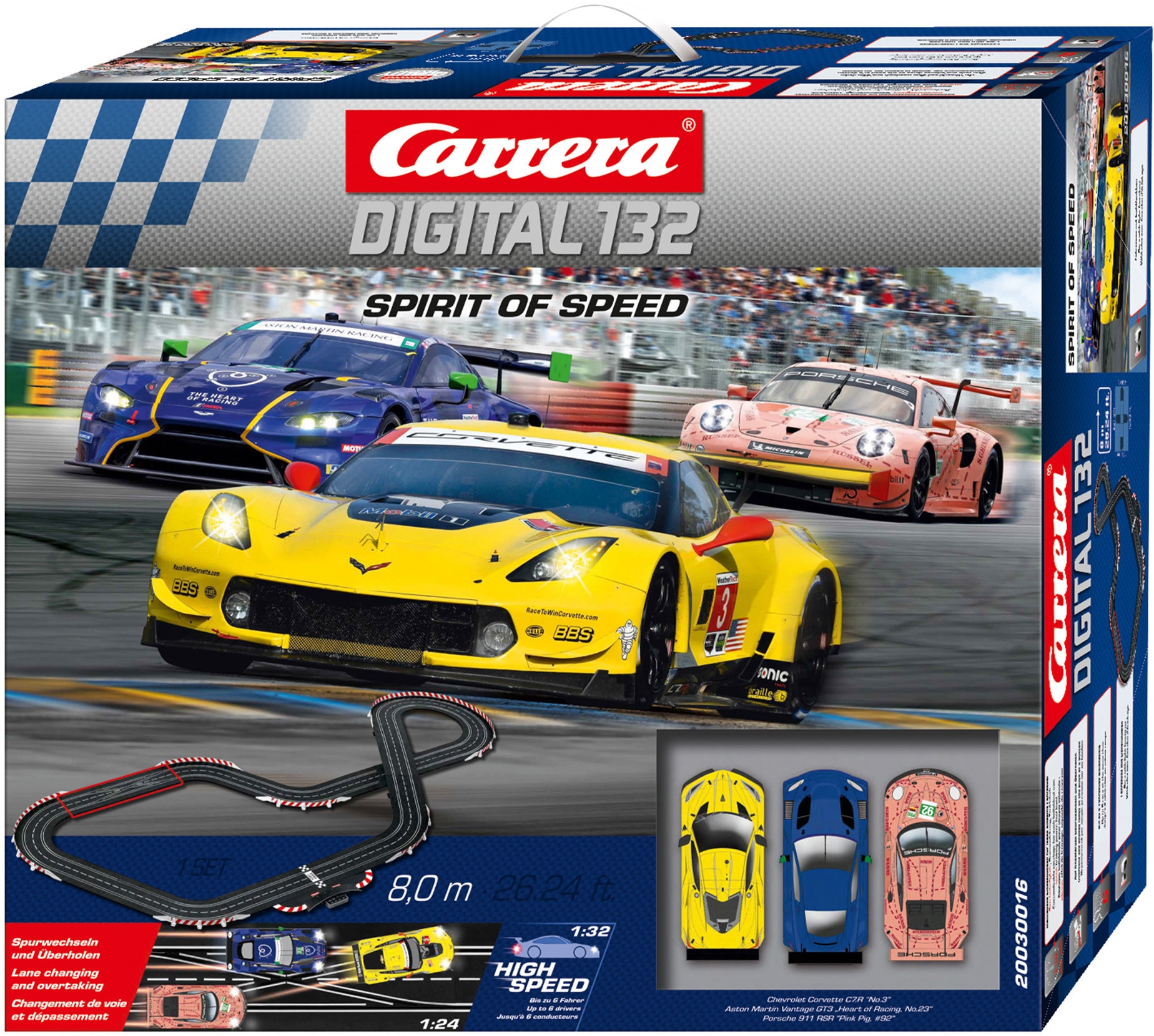 Image of Carrera® Autorennbahn »Carrera® Digital 132 - Spirit of Speed« bei Ackermann Versand Schweiz