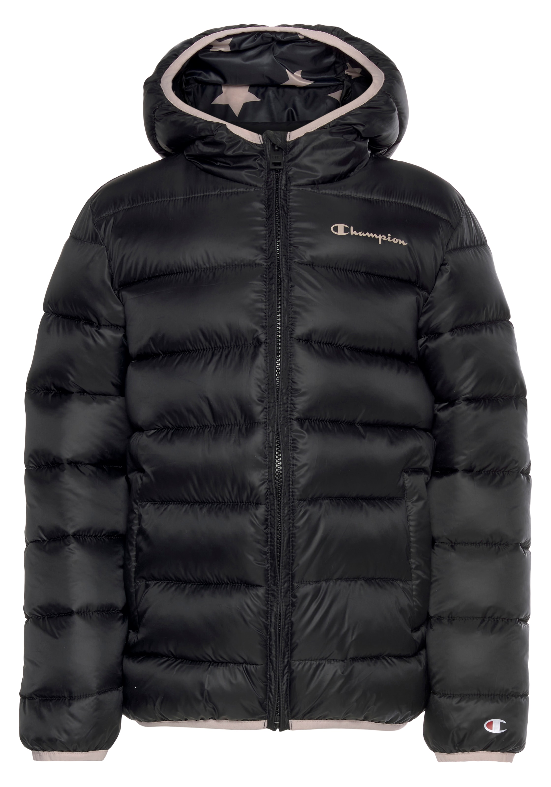 Champion Steppjacke Jacket«, Kapuze, Für mit »Hooded Trendige Kinder versandkostenfrei bestellen