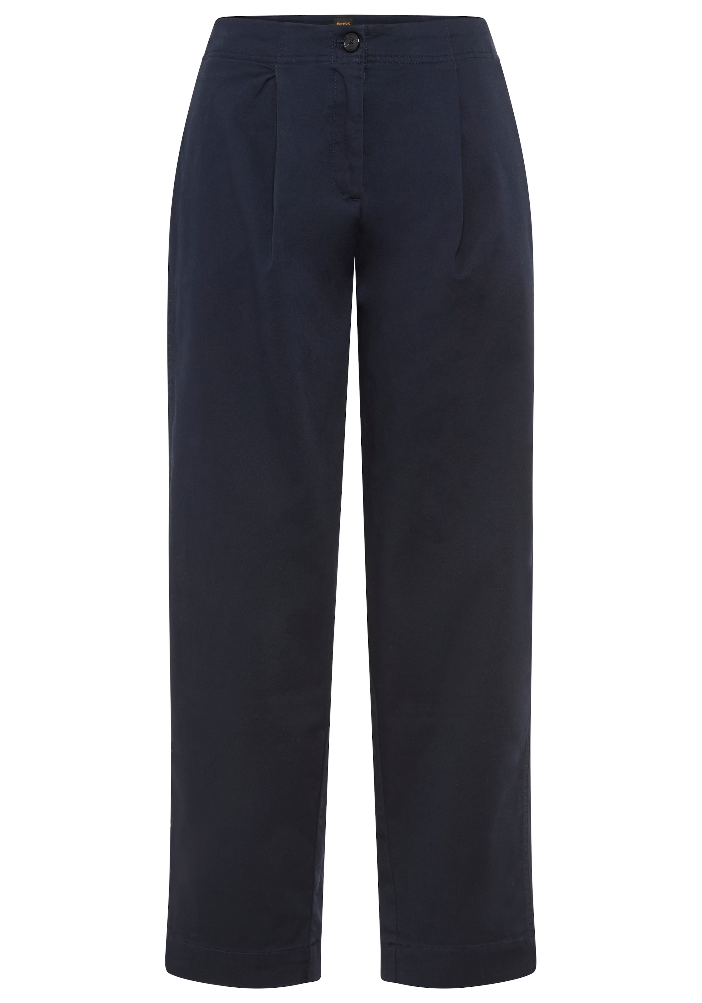 BOSS ORANGE Chinos »Taquina Premium Damenmode«  in lockerer Passform, Barrel Fit