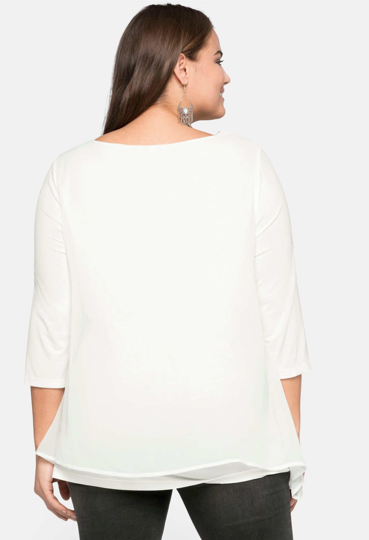 Sheego Blusenshirt »Blusenshirt«, (1 tlg.)