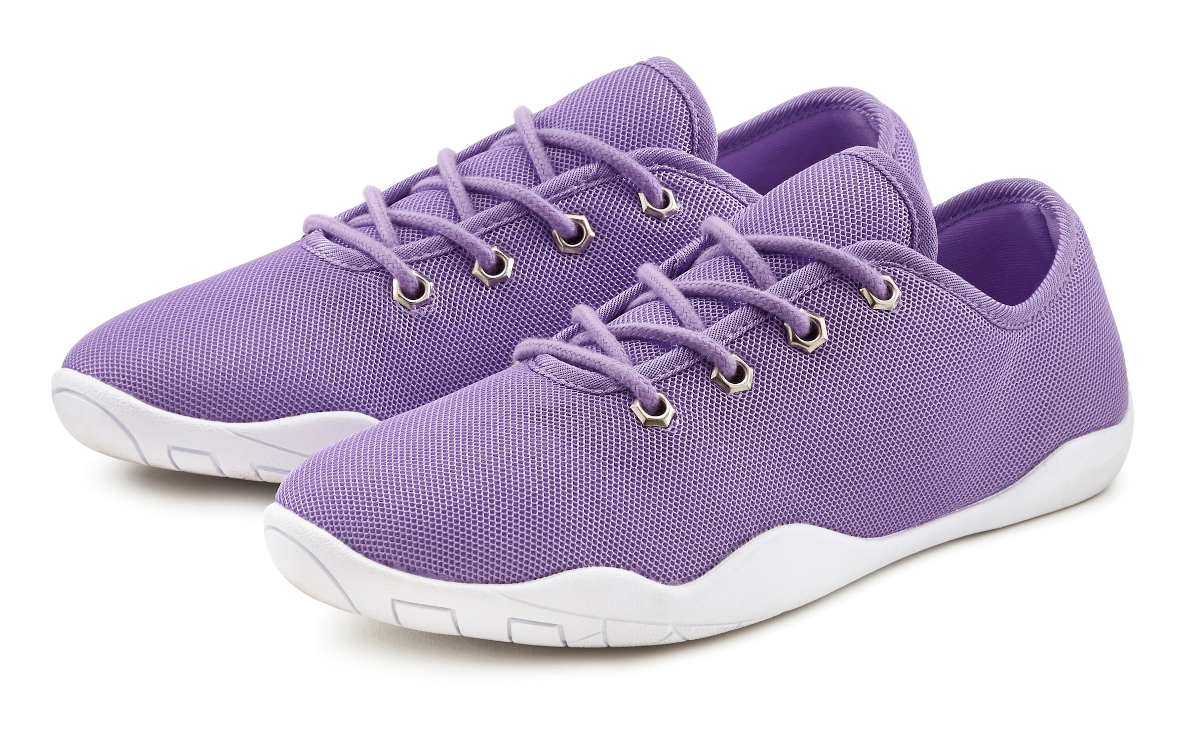 LASCANA Sneaker, mit ultraflache Sohle, superleicht, Schnürhalbschuhe, Unisex VEGAN