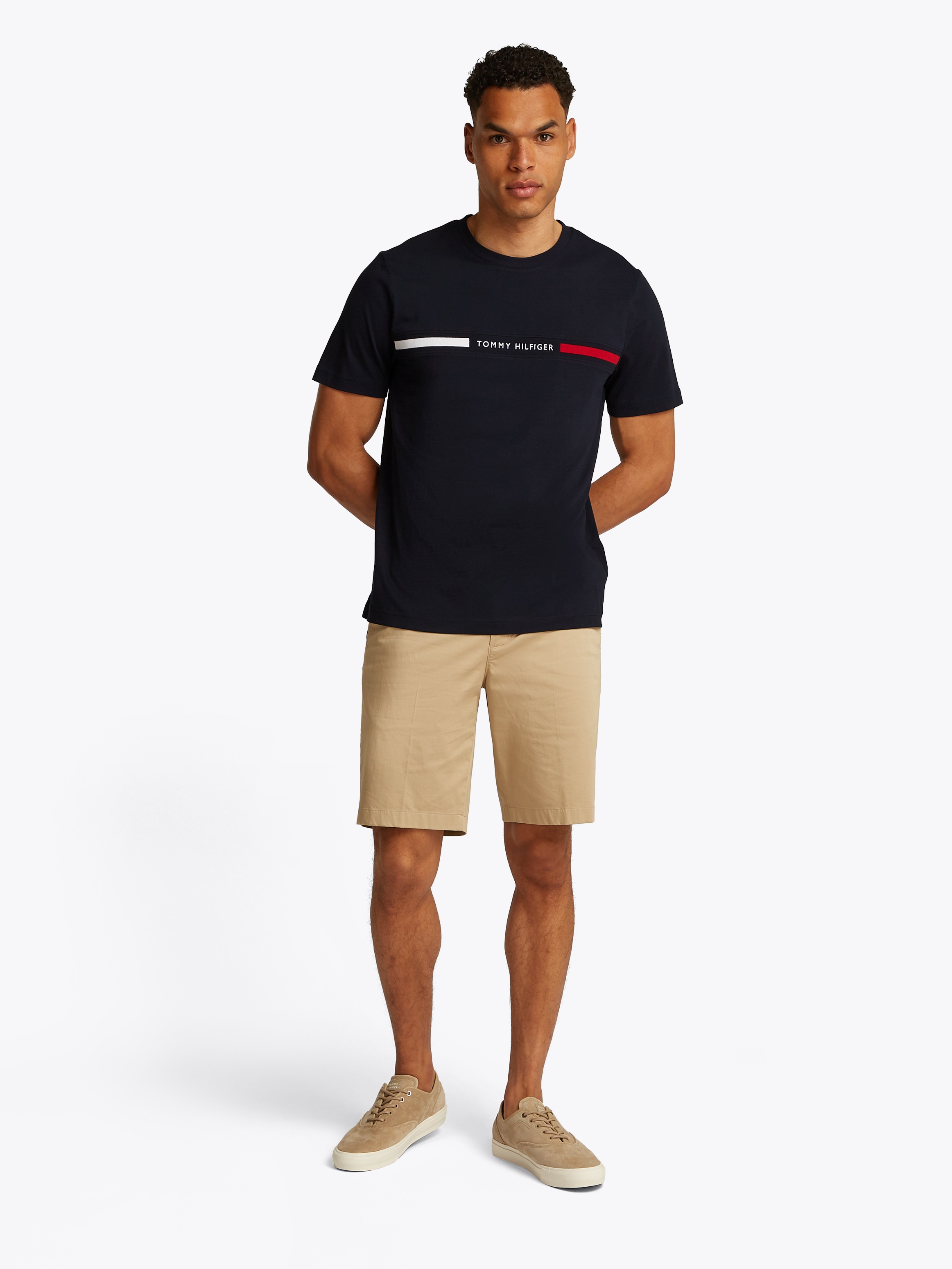 Tommy Hilfiger T-Shirt »HILFIGER CHEST INSERT TEE«