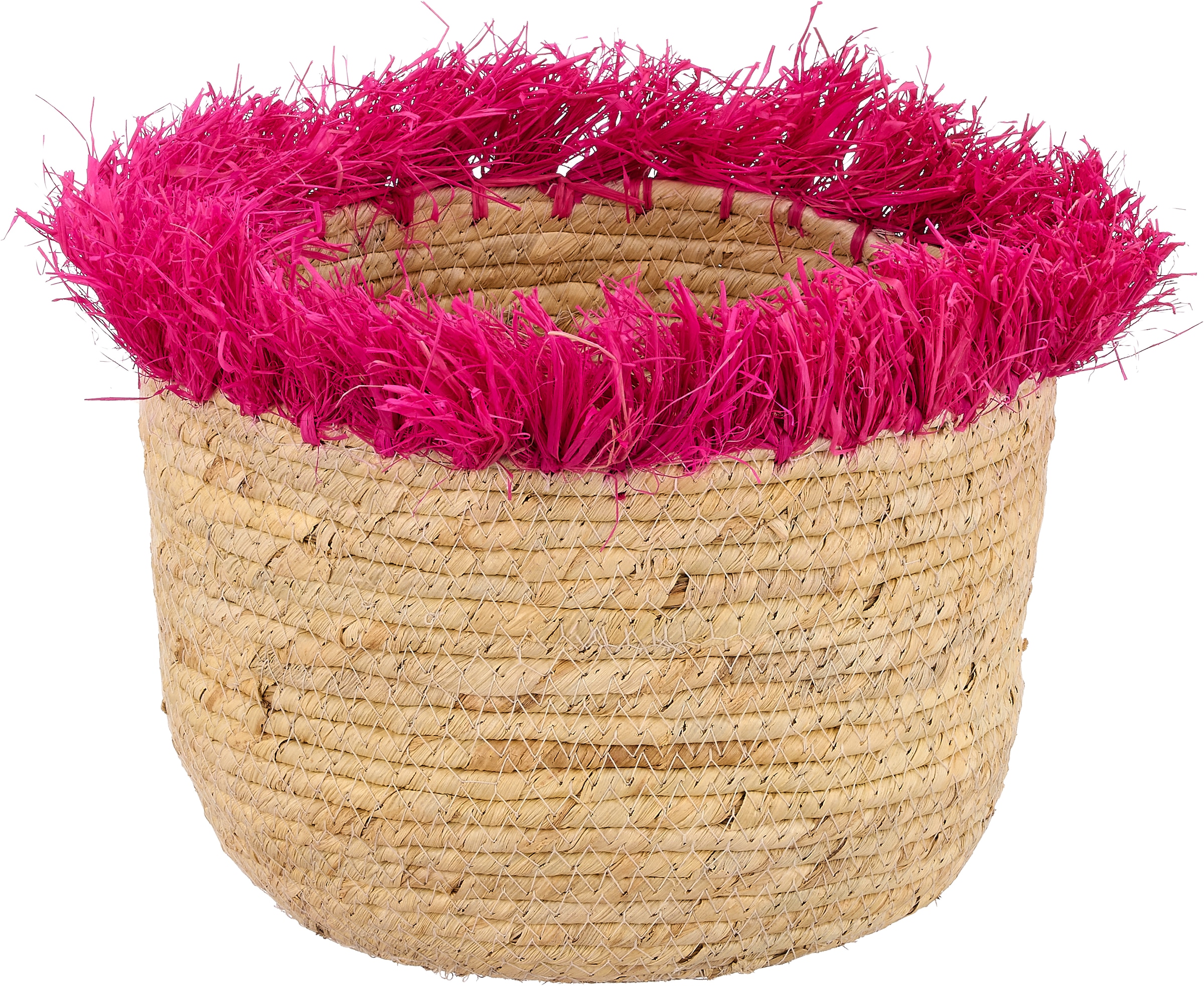 Creativ home Panier décoratif »Korb« avec accent de couleur