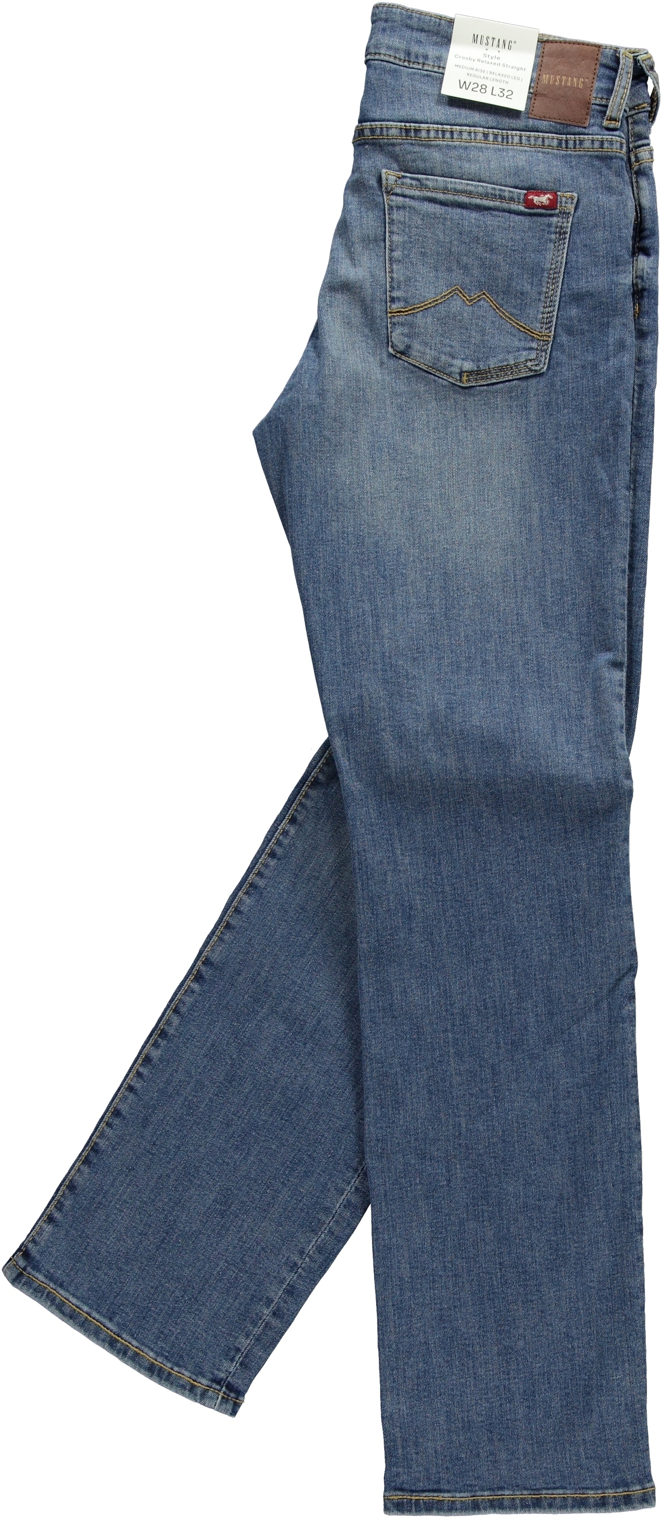 MUSTANG Jeans droit »Damen Style Crosby Relaxed Straight«