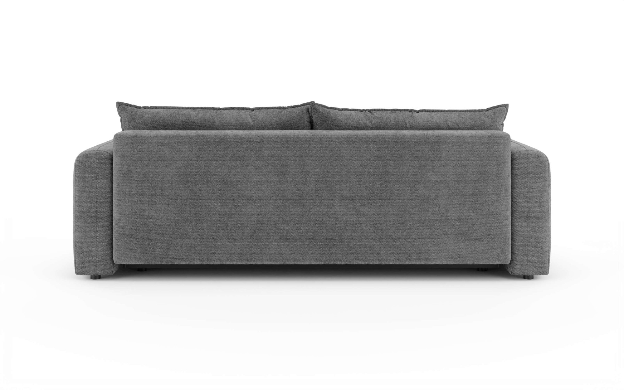GOODproduct 3-places »LOXXA Schlafsofa mit Bettkasten, komfortables Sitzgefühl, Breite 241cm« Liegefläche 150x192cm, inklusive Rückenkissen, moderne Steppung