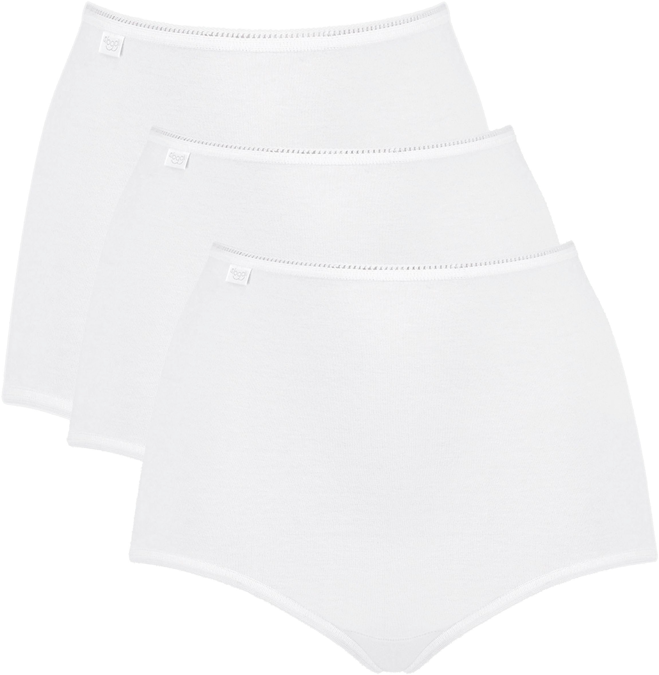 Image of sloggi Maxislip "24/7 Cotton" höher geschnittene Passform, elastisch, Spitze, blickdicht, weich