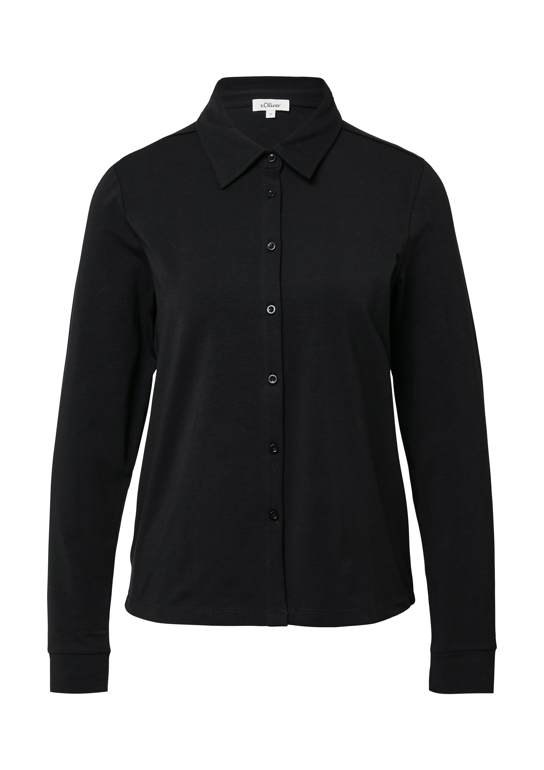 s.Oliver Blouse chemise avec poignets