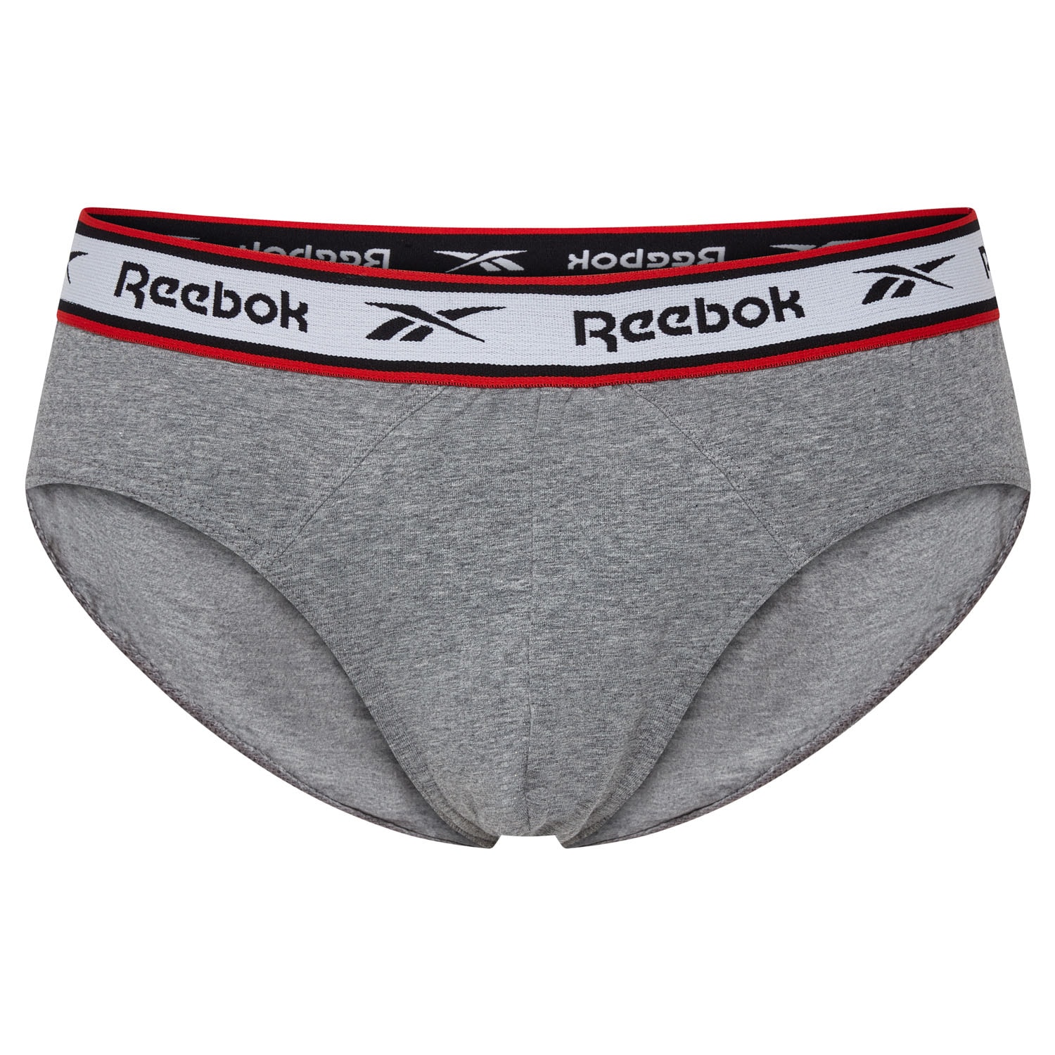 Reebok Slip »CHASE«, basic, bequem, atmungsaktiv, mit Logo, breiter Bund, Baumwollmix