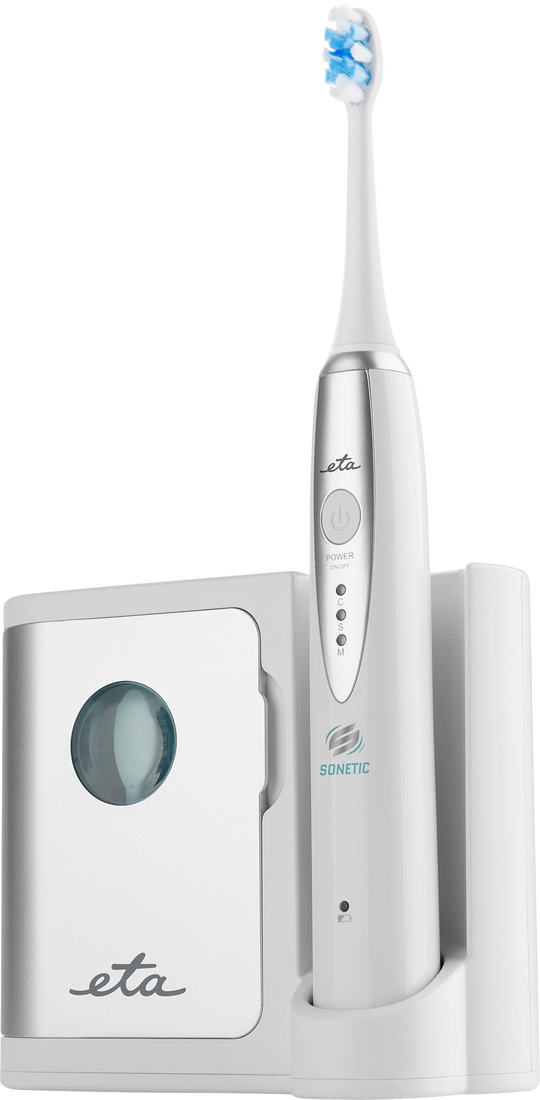 eta Brosse à dents sonique »SONETIC ETA170790000« 3 cuis Aufsteckbürsten UV-Technolgie