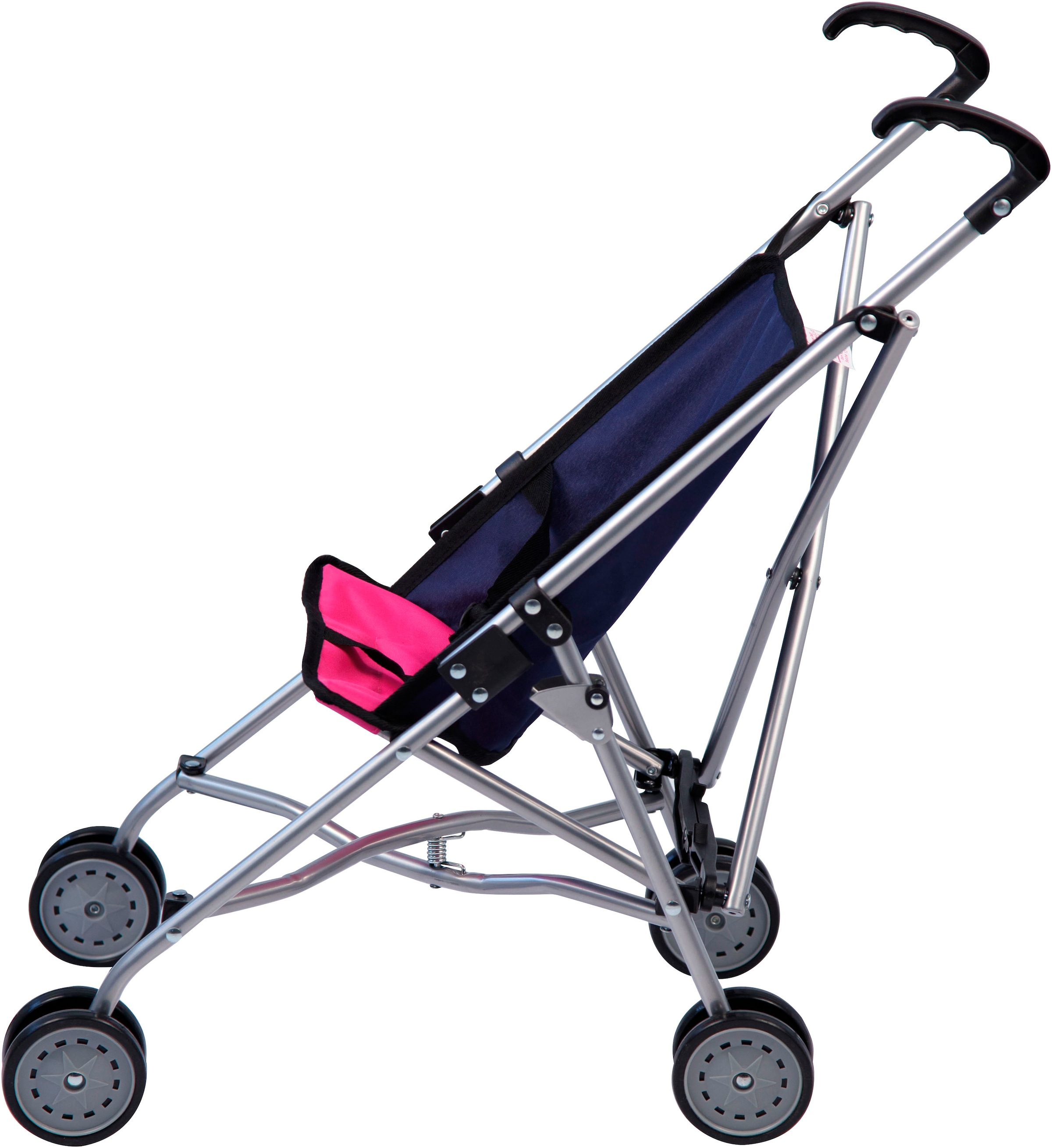 Bayer Puppenbuggy »blau/pink«