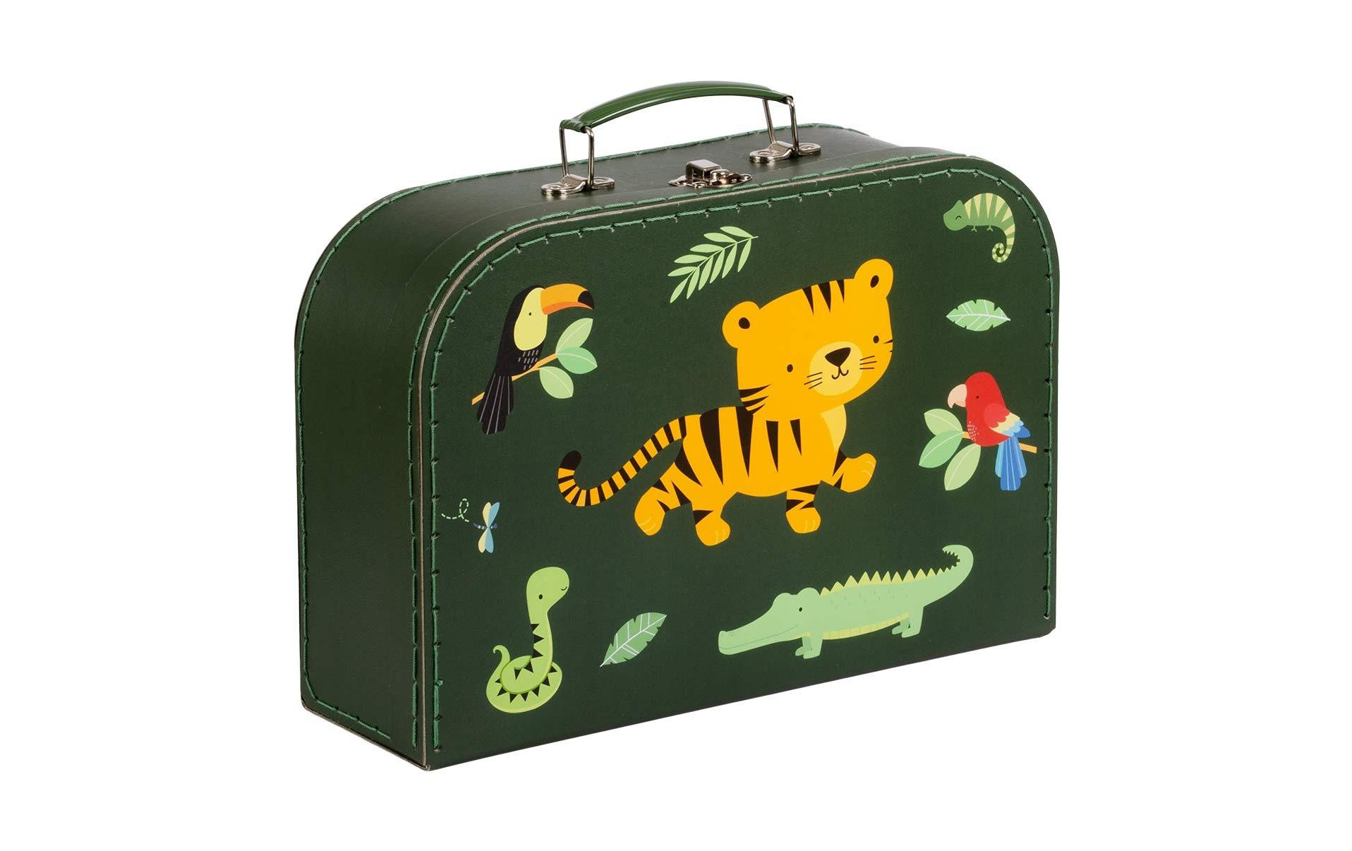 A Little Lovely Company Kinderkoffer »Jungle Tiger«, (2 St.)