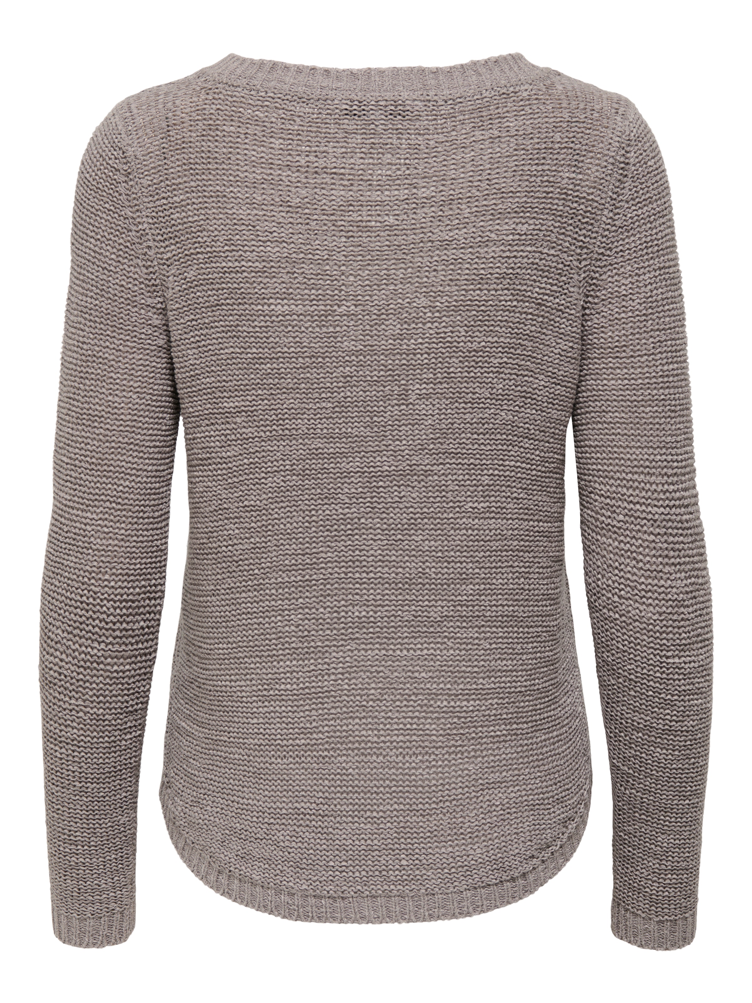 ONLY Strickpullover »ONLGEENA XO L/S PULLOVER KNT NOOS« Materialmix, regular fit