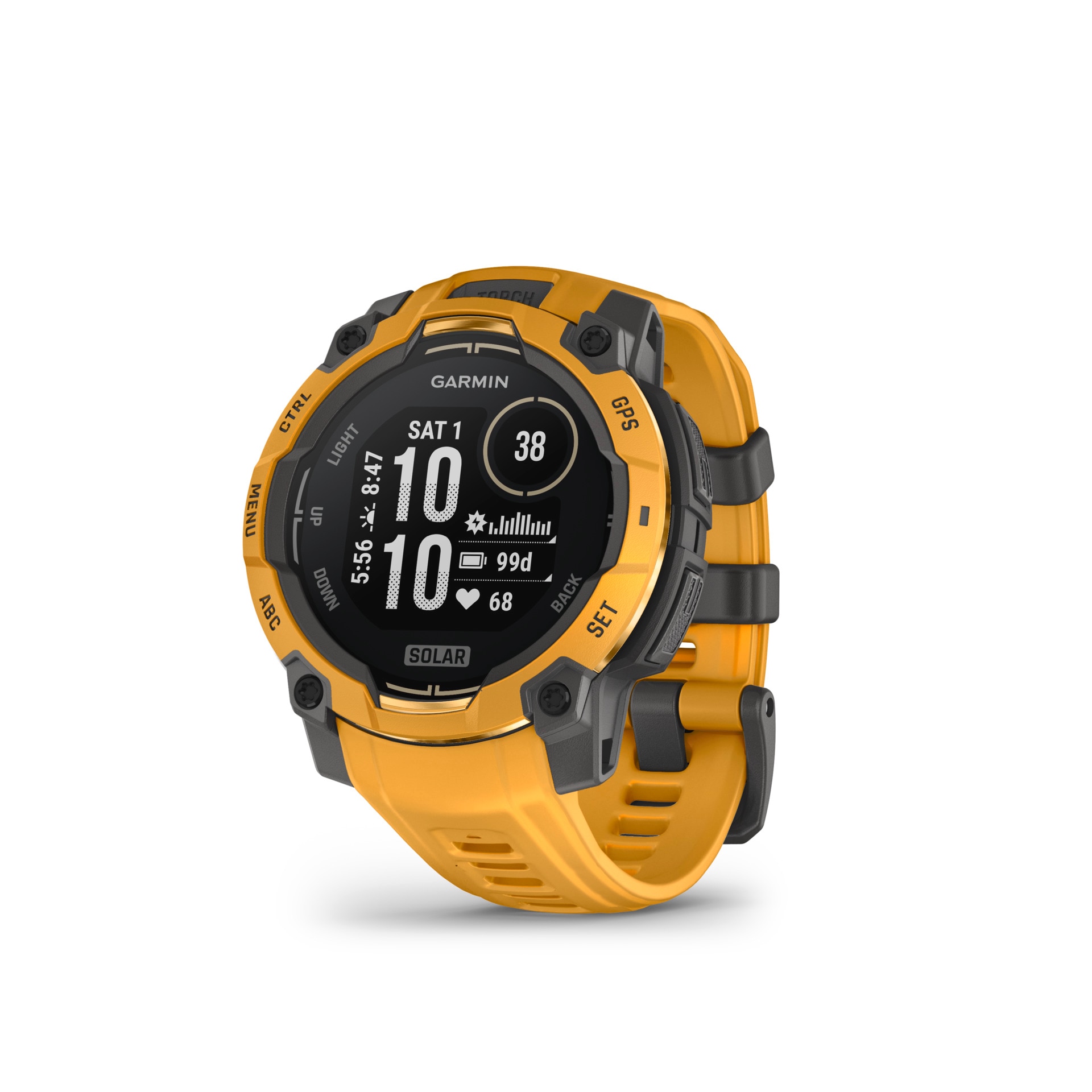 Image of Garmin Smartwatch "Instinct 3 Solar - 45 mm"(/ 1,2 ″)